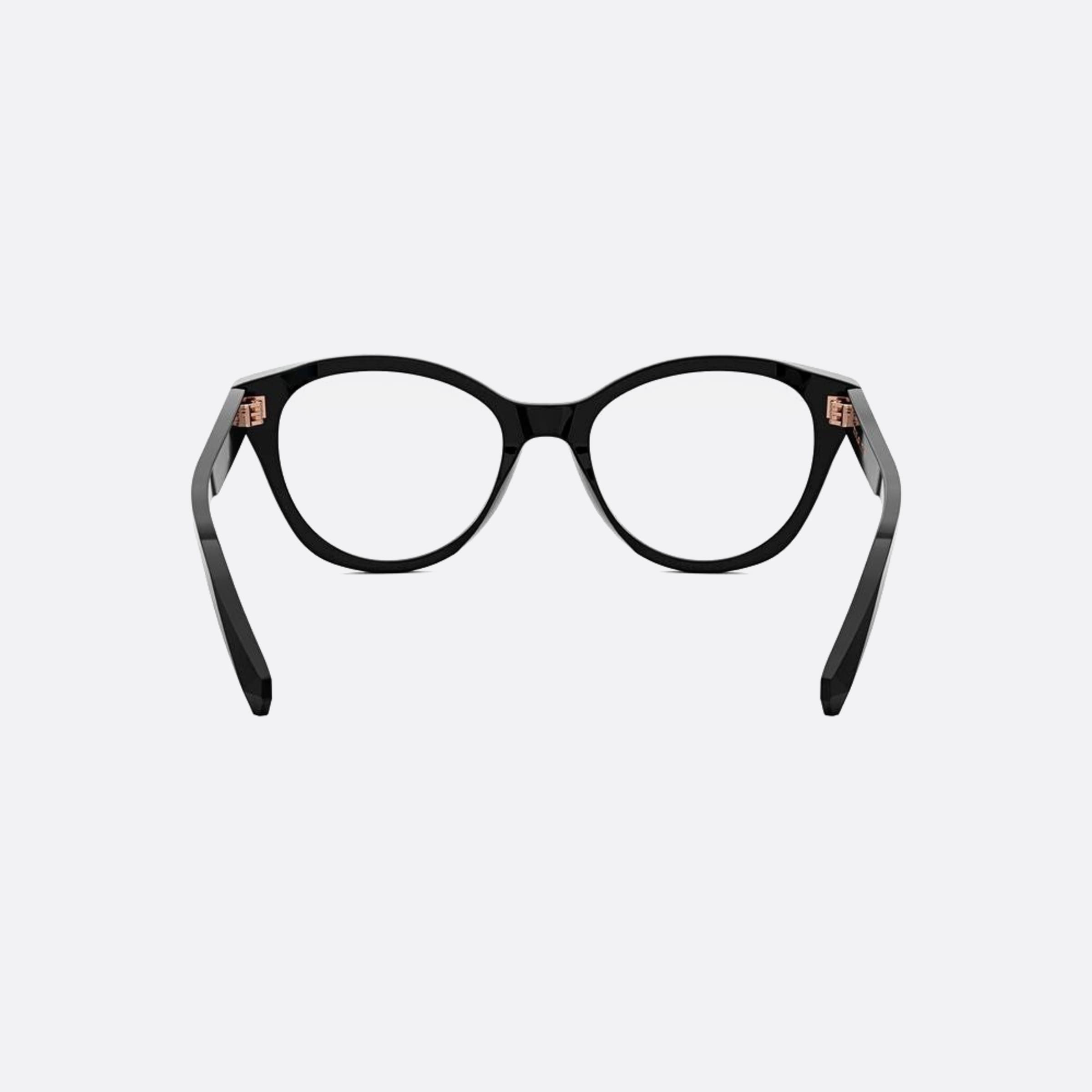 Bvlgari 52mm Zero1 Black Cat Eye Women Eyeglasses - Additional Angle