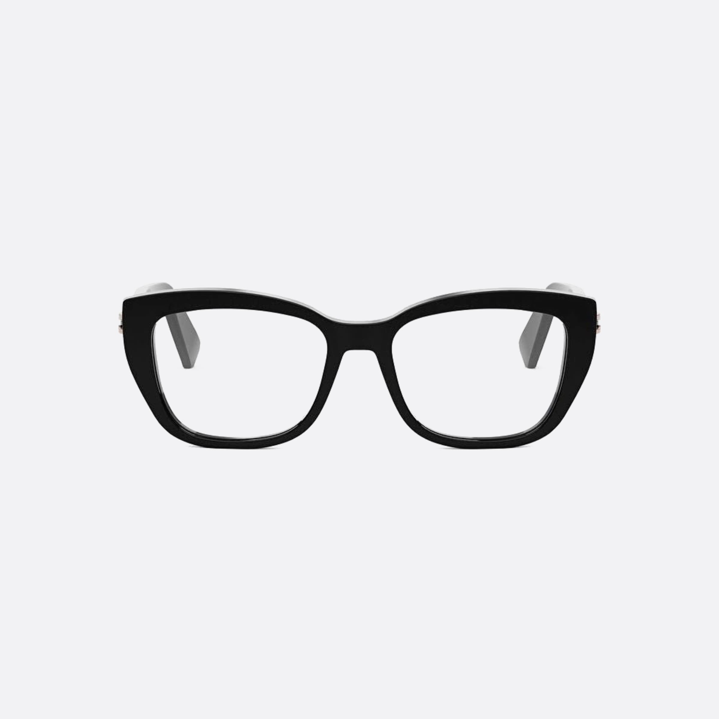 Bvlgari 54mm Zero1 Black Geometric Women Eyeglasses - Main View