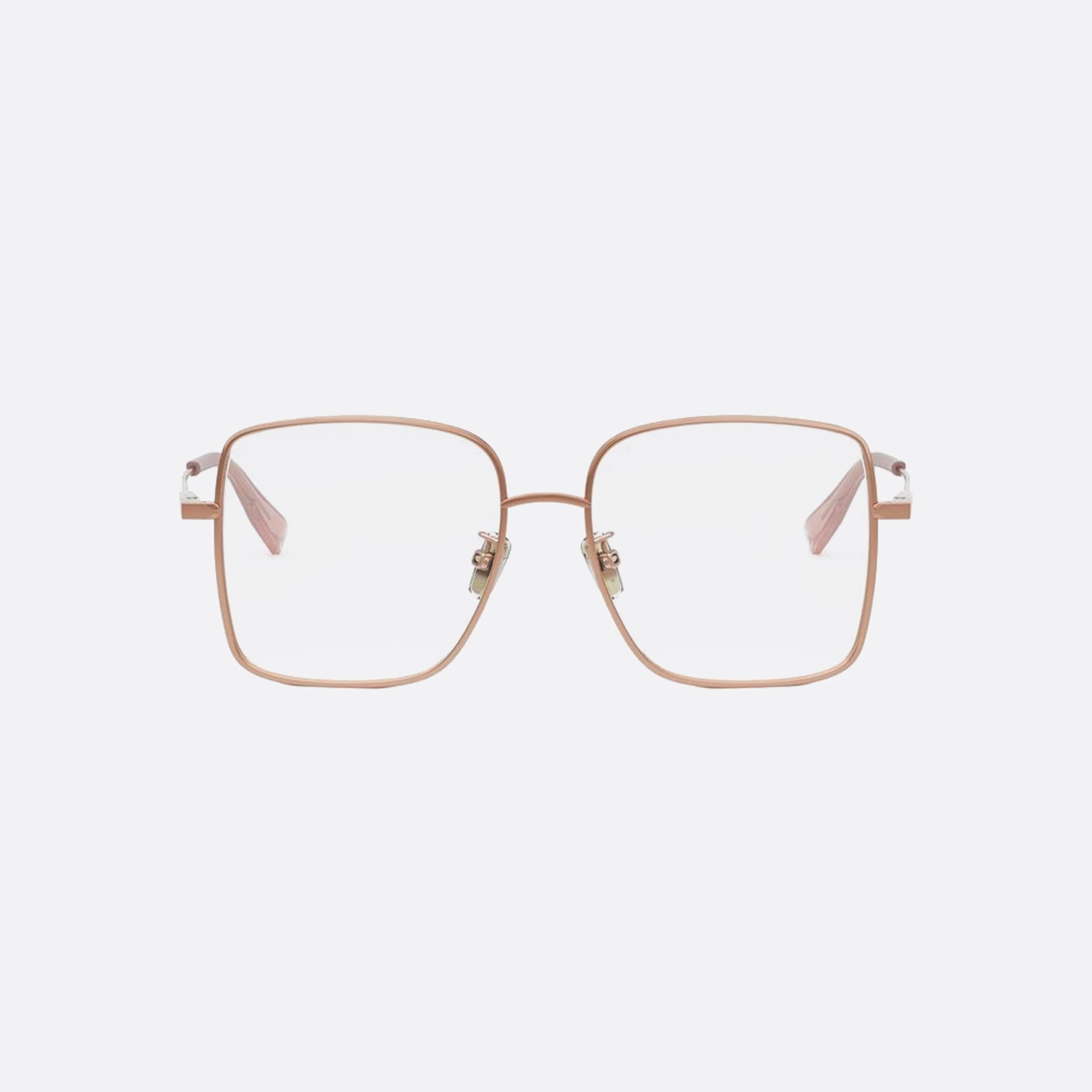 Bvlgari 54mm Zero1 Pink Squared Women Eyeglasses - Main View