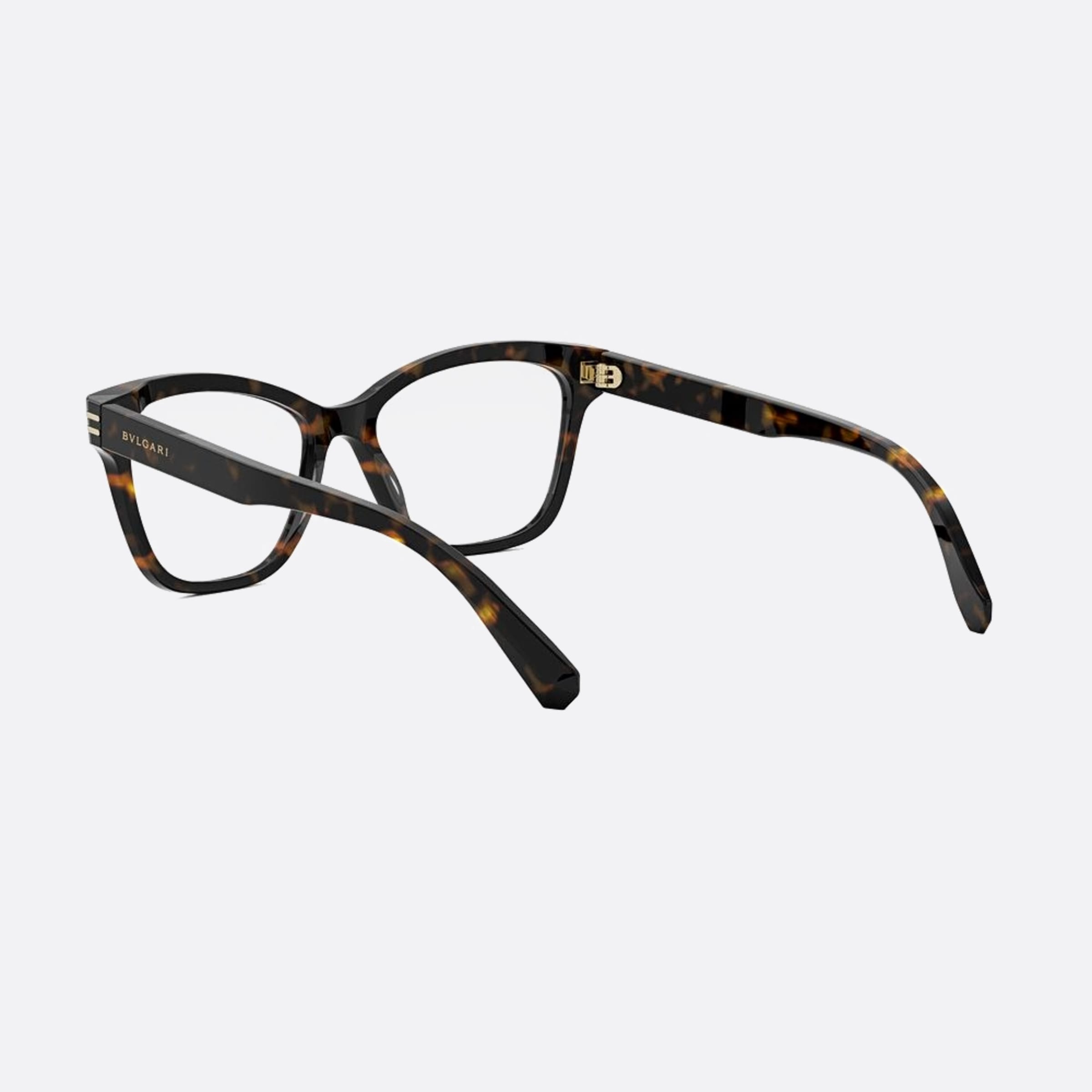Bvlgari 54mm Zero1 Havana Cat Eye Women Eyeglasses - Lifestyle Shot