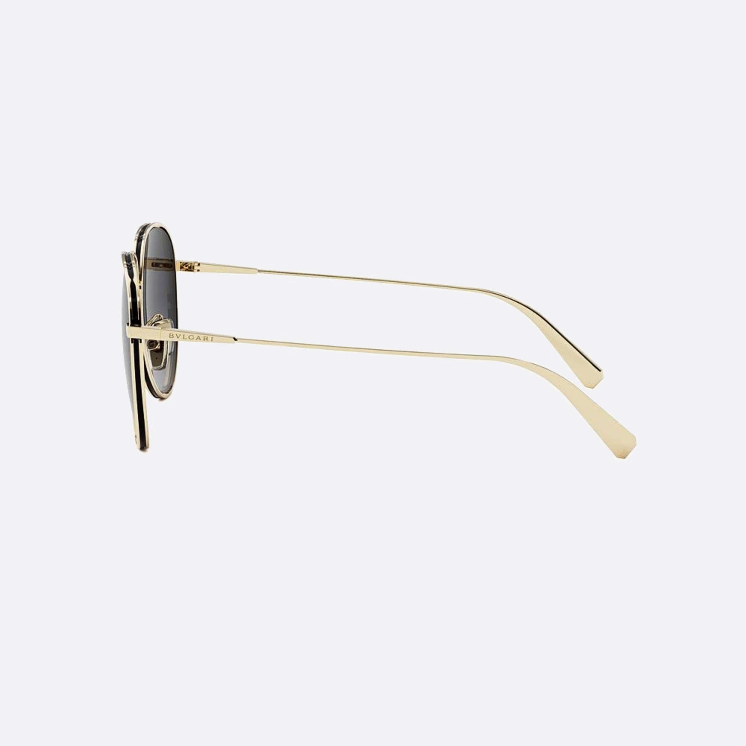 Bvlgari 58mm Zero1 33b Pink Pilot Women Sunglasses - Detail View