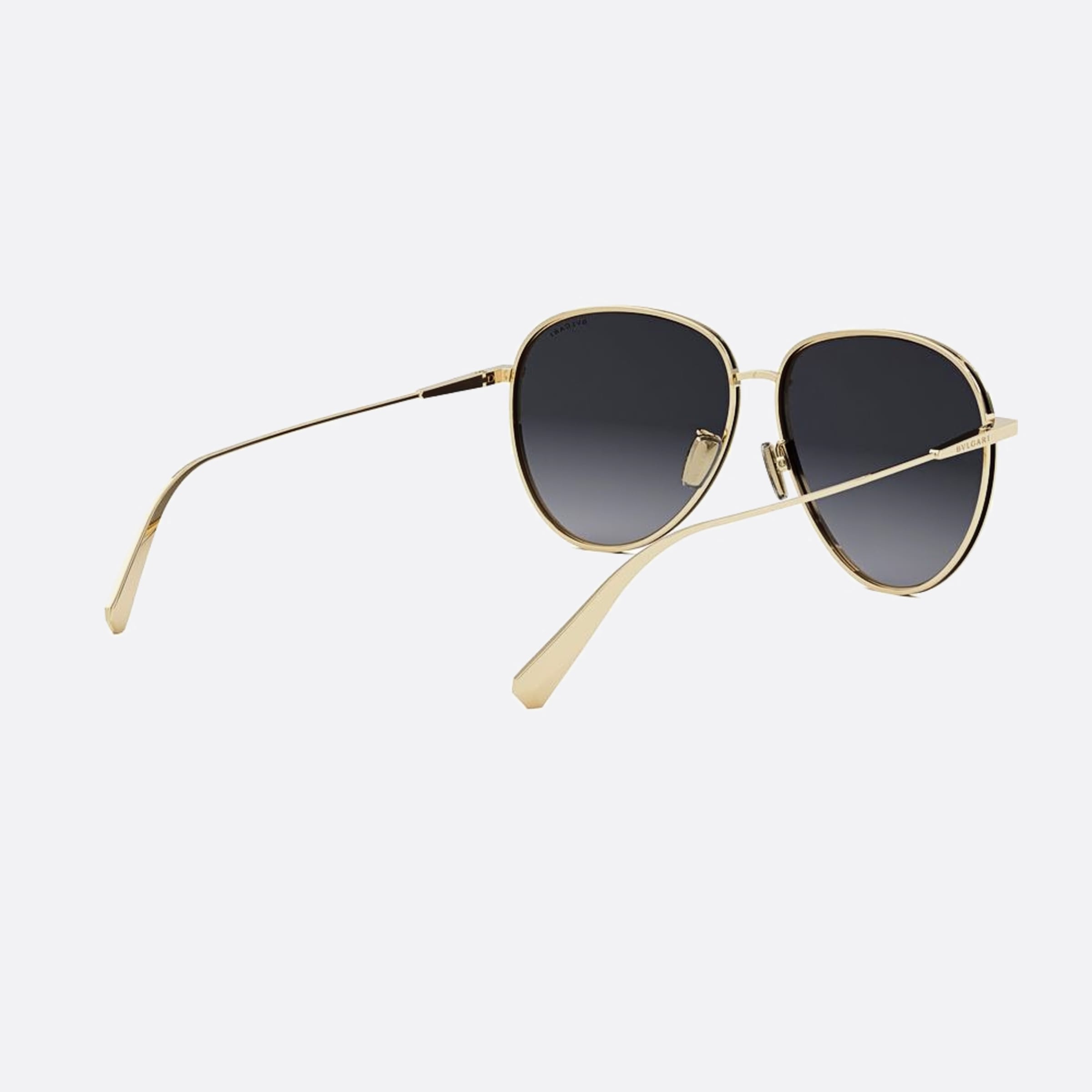 Bvlgari 58mm Zero1 33b Pink Pilot Women Sunglasses - Additional Angle