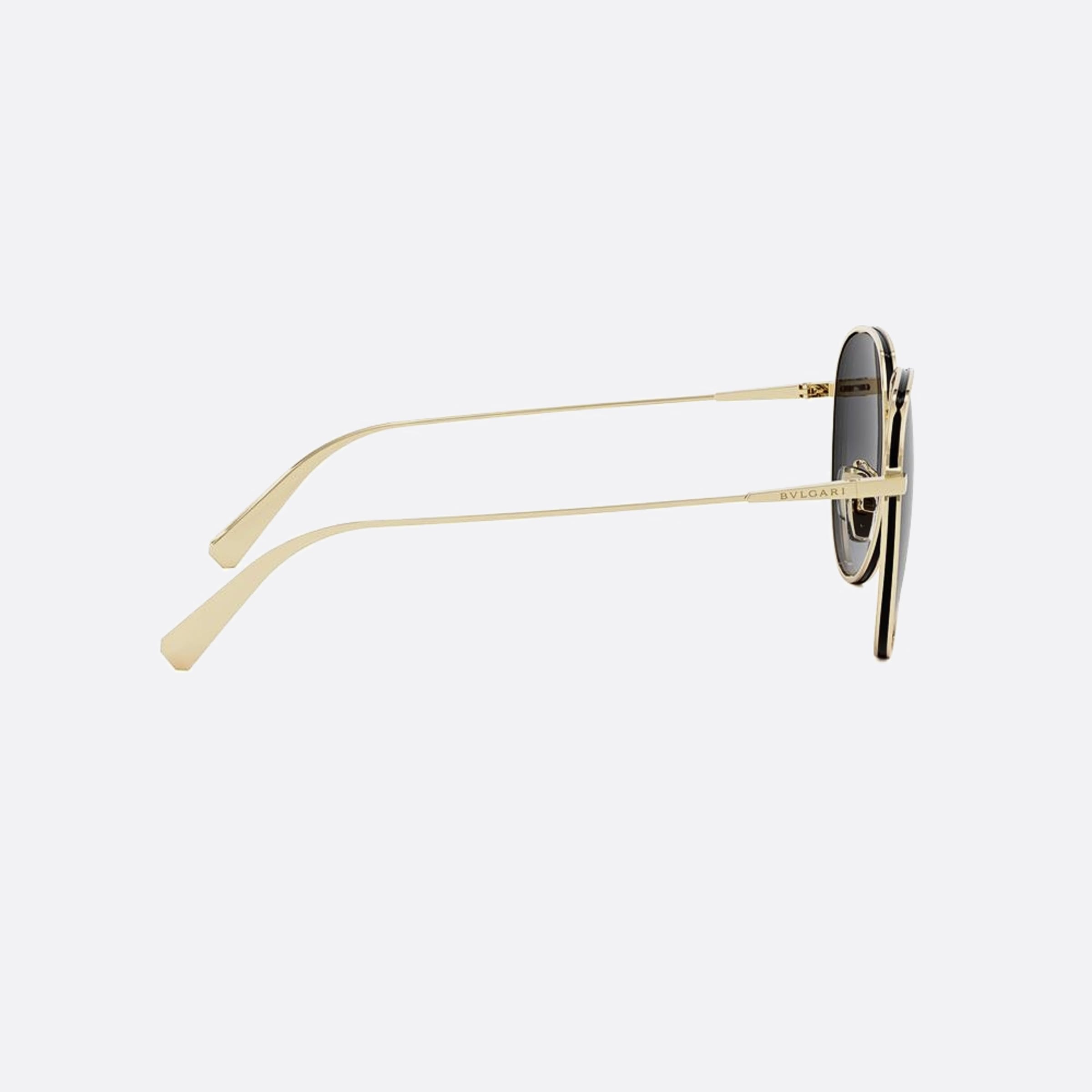 Bvlgari 58mm Zero1 33b Pink Pilot Women Sunglasses - Additional Angle