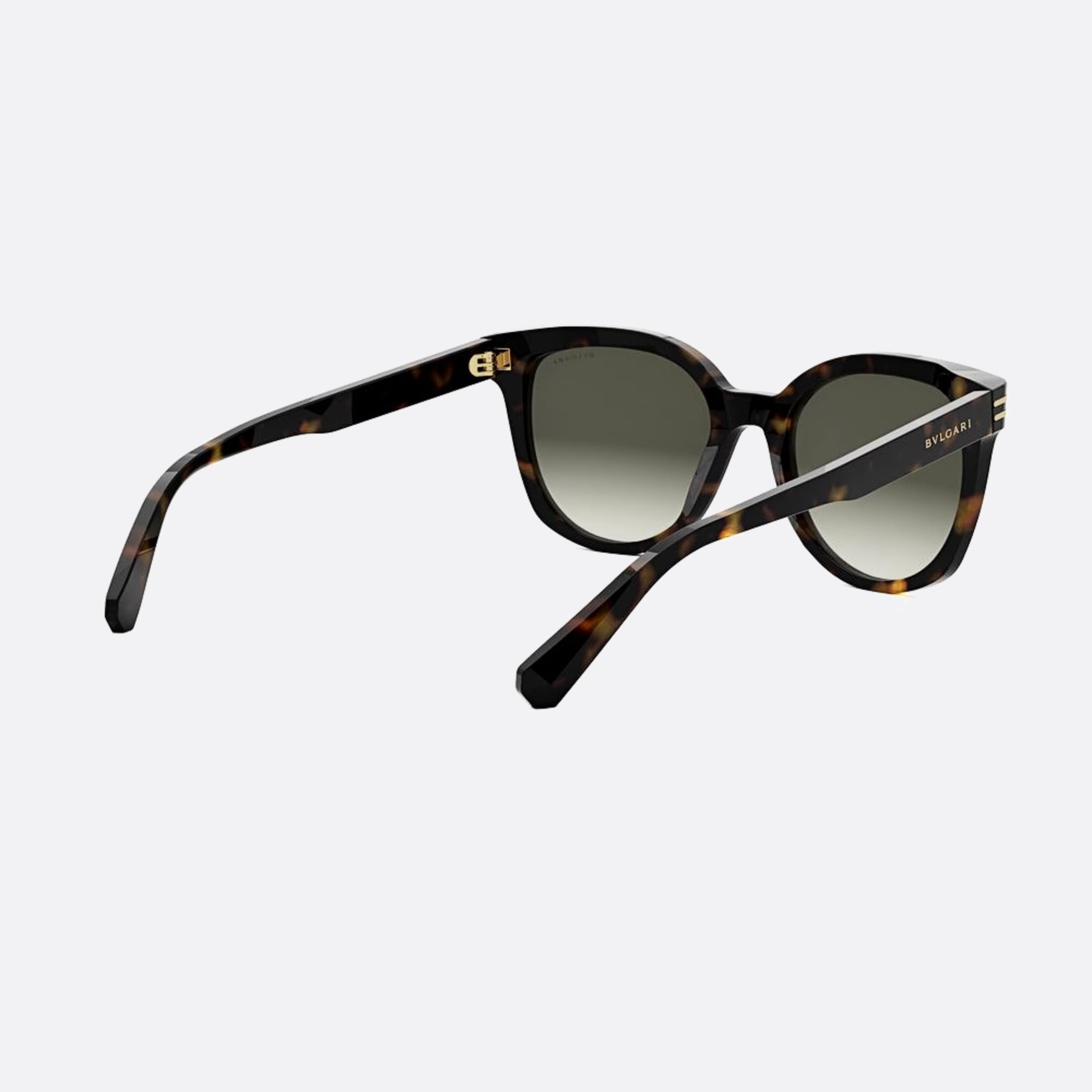 Bvlgari 52mm Zero1 52f Havana Butterfly Women Sunglasses - Additional Angle