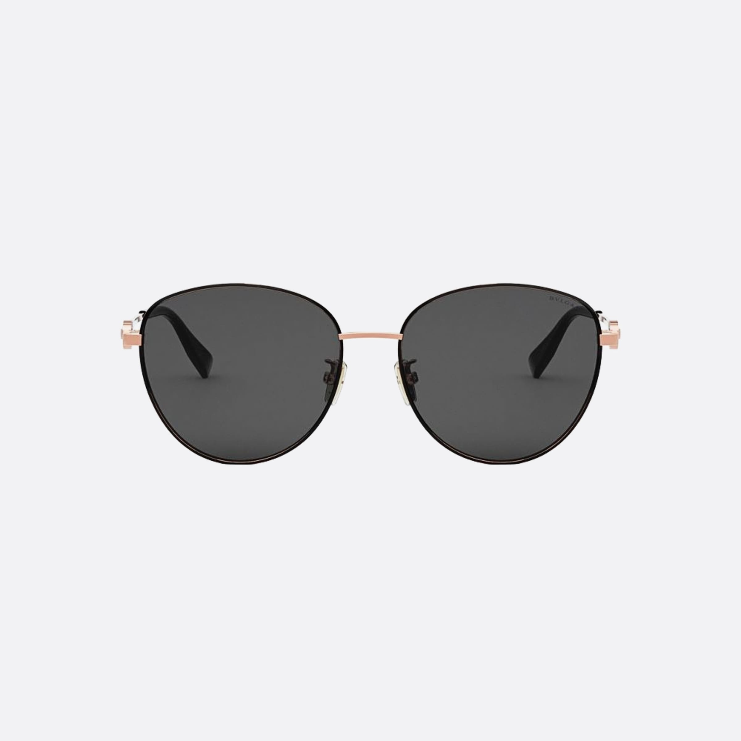 Bvlgari 56mm Bvlgari Bvlgari 28a Pink Round Women Sunglasses - Main View