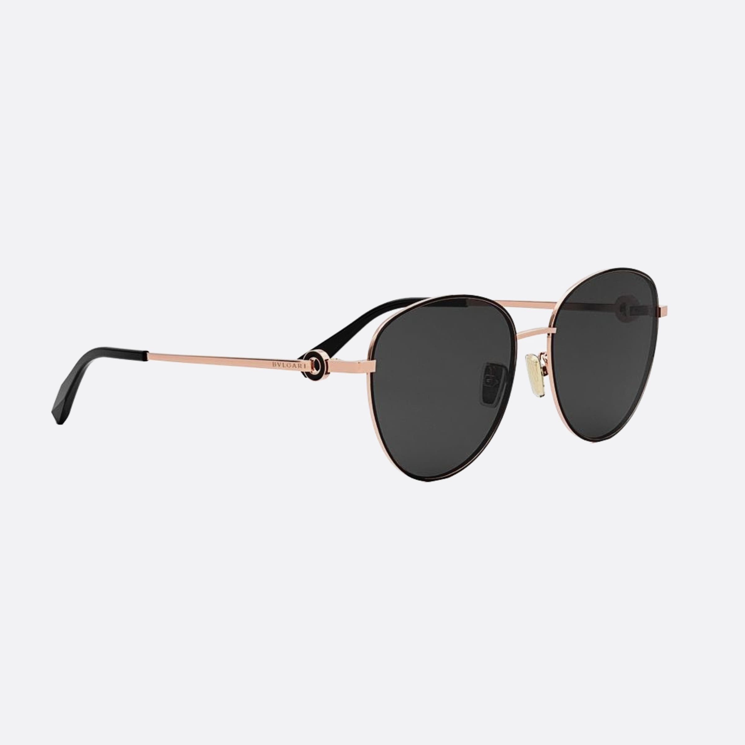 Bvlgari 56mm Bvlgari Bvlgari 28a Pink Round Women Sunglasses - Additional Angle