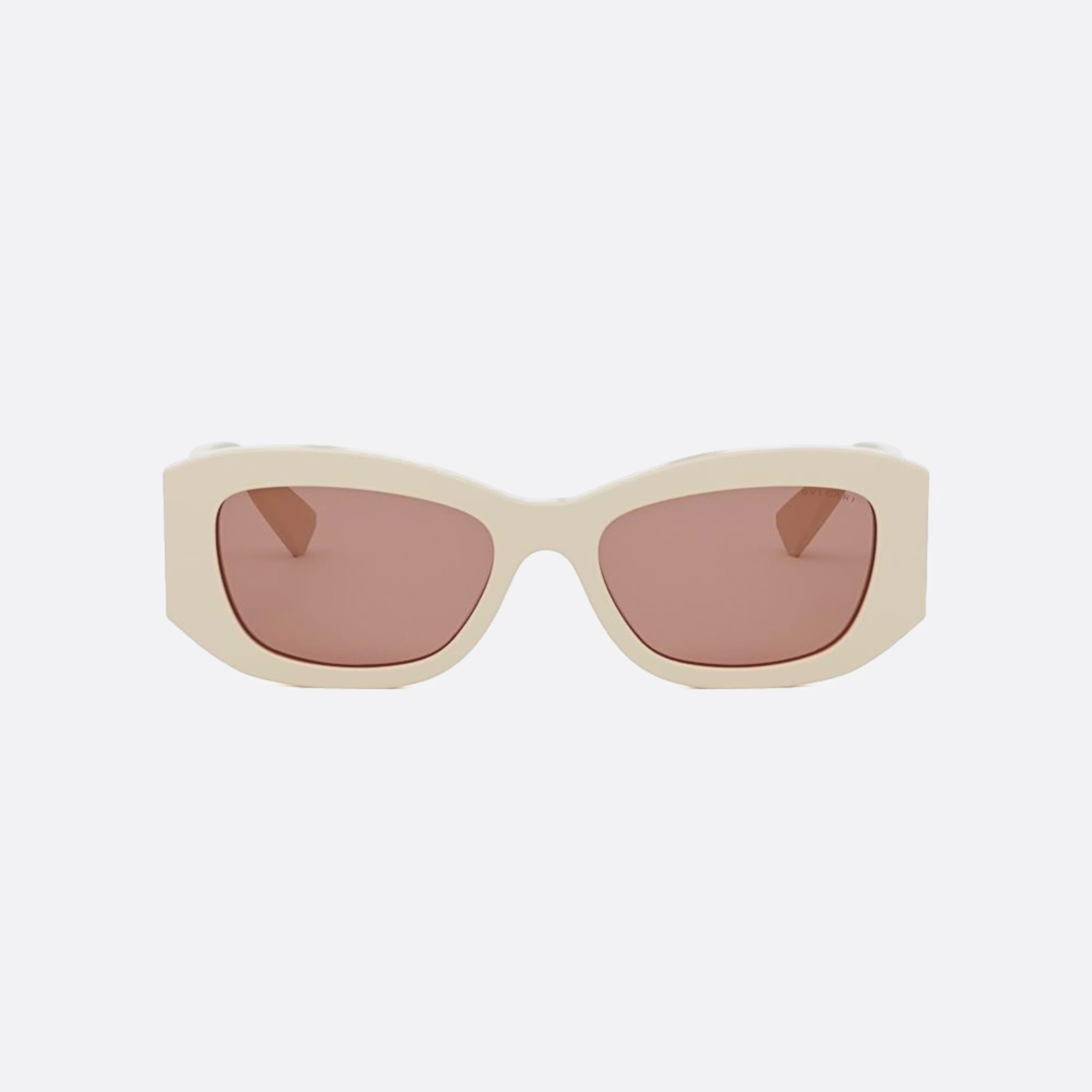 Bvlgari 54mm Bvlgari Roma 25e White Geometric Women Sunglasses - Main View