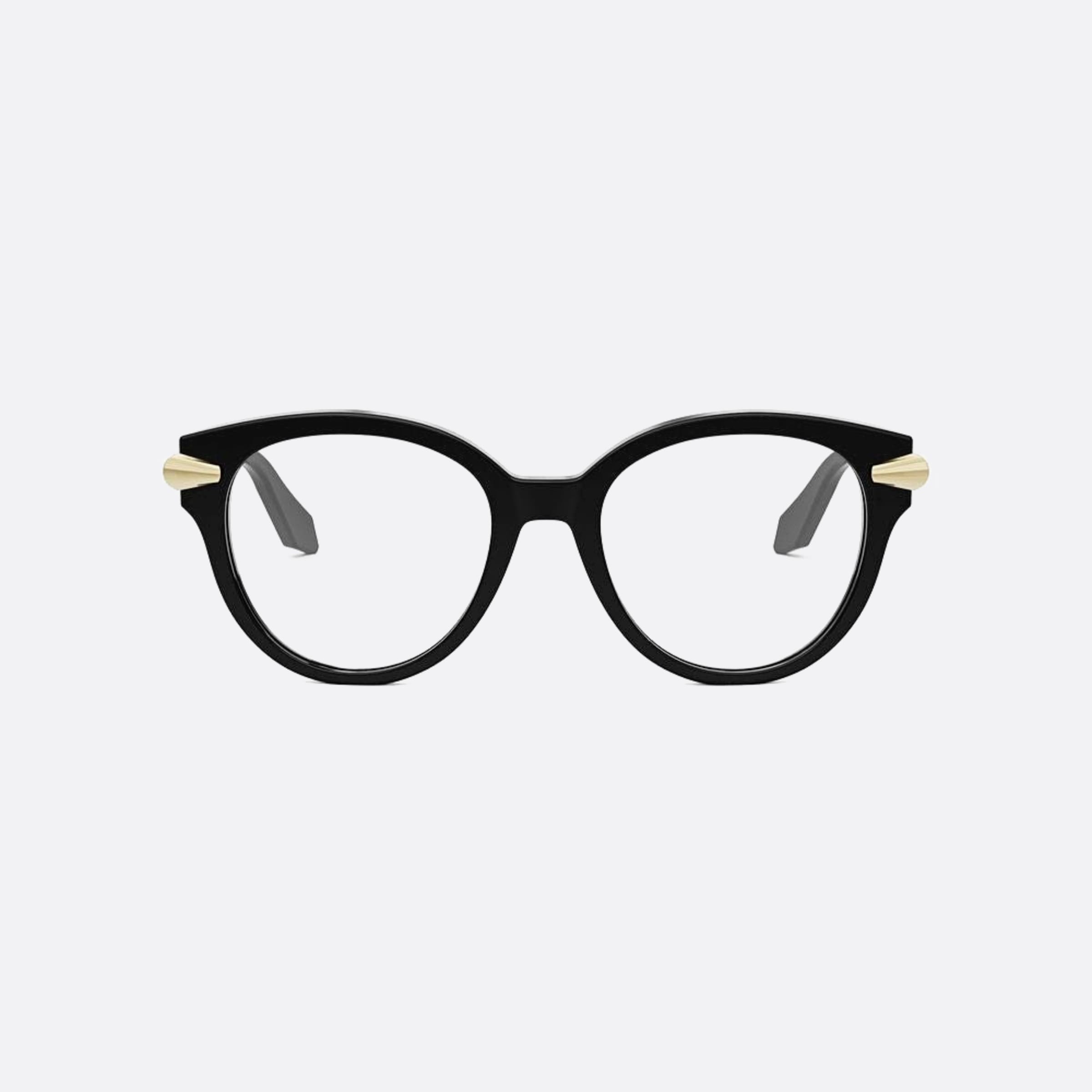Bvlgari 52mm Serpenti Black Round Women Eyeglasses - Main View