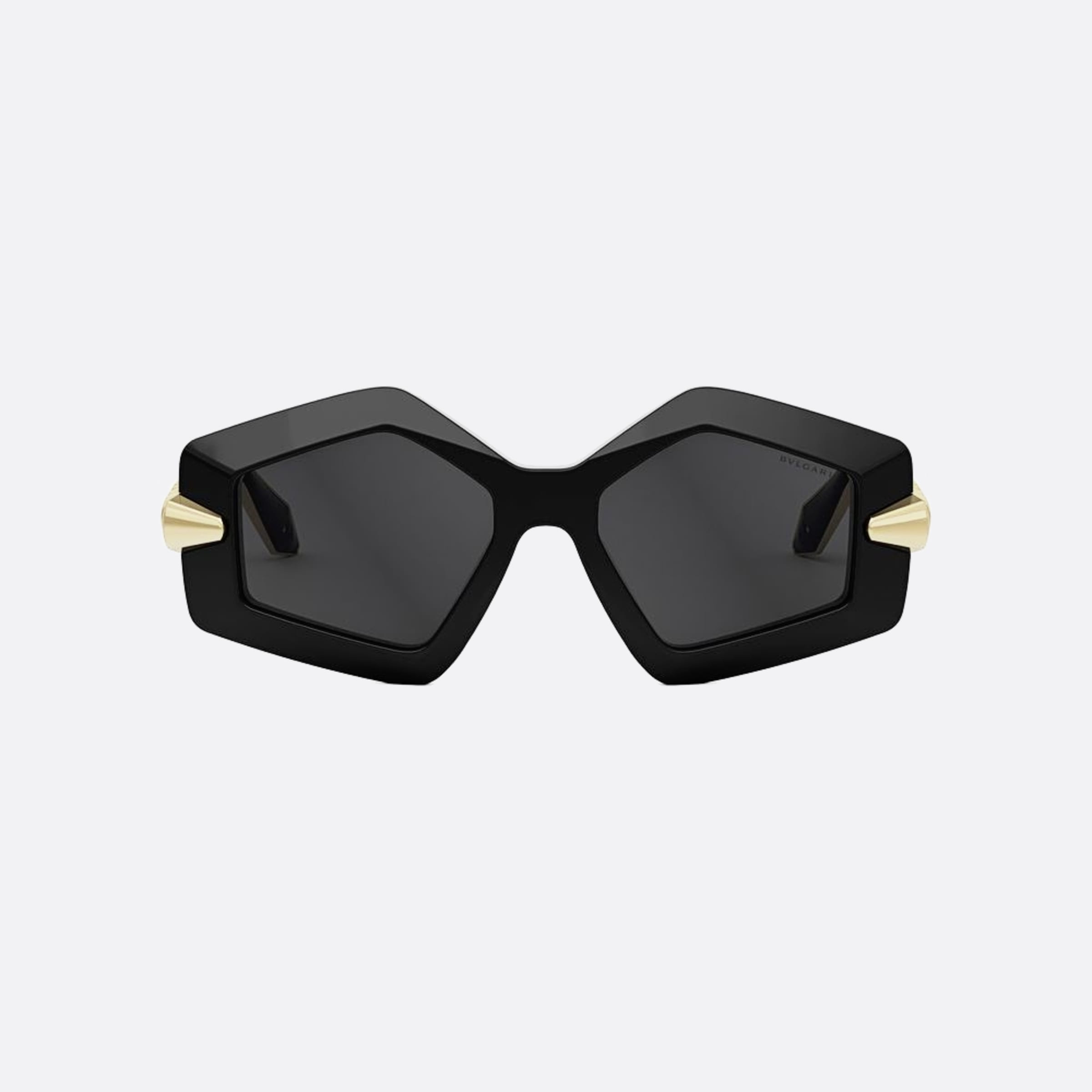 Bvlgari 50mm Serpenti 001a Black Geometric Women Sunglasses - Main View