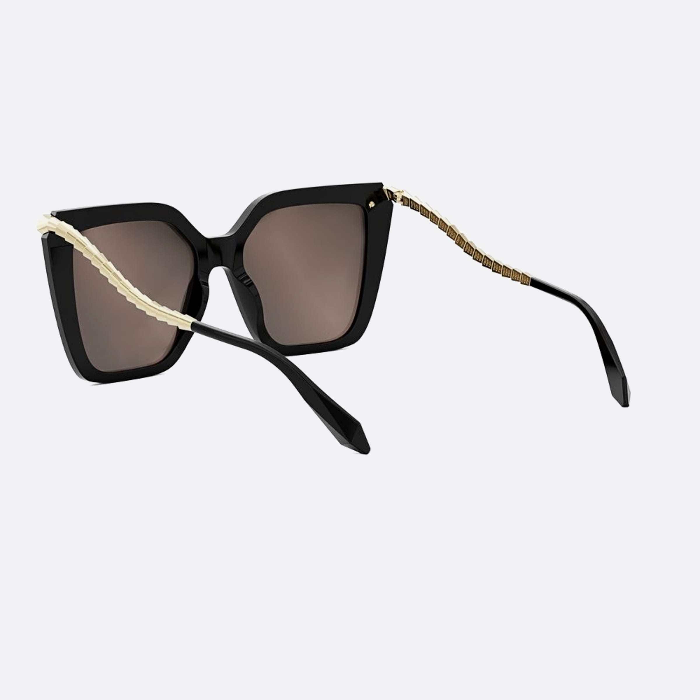 Bvlgari 55mm Serpenti 01a Black Butterfly Women Sunglasses - Lifestyle Shot