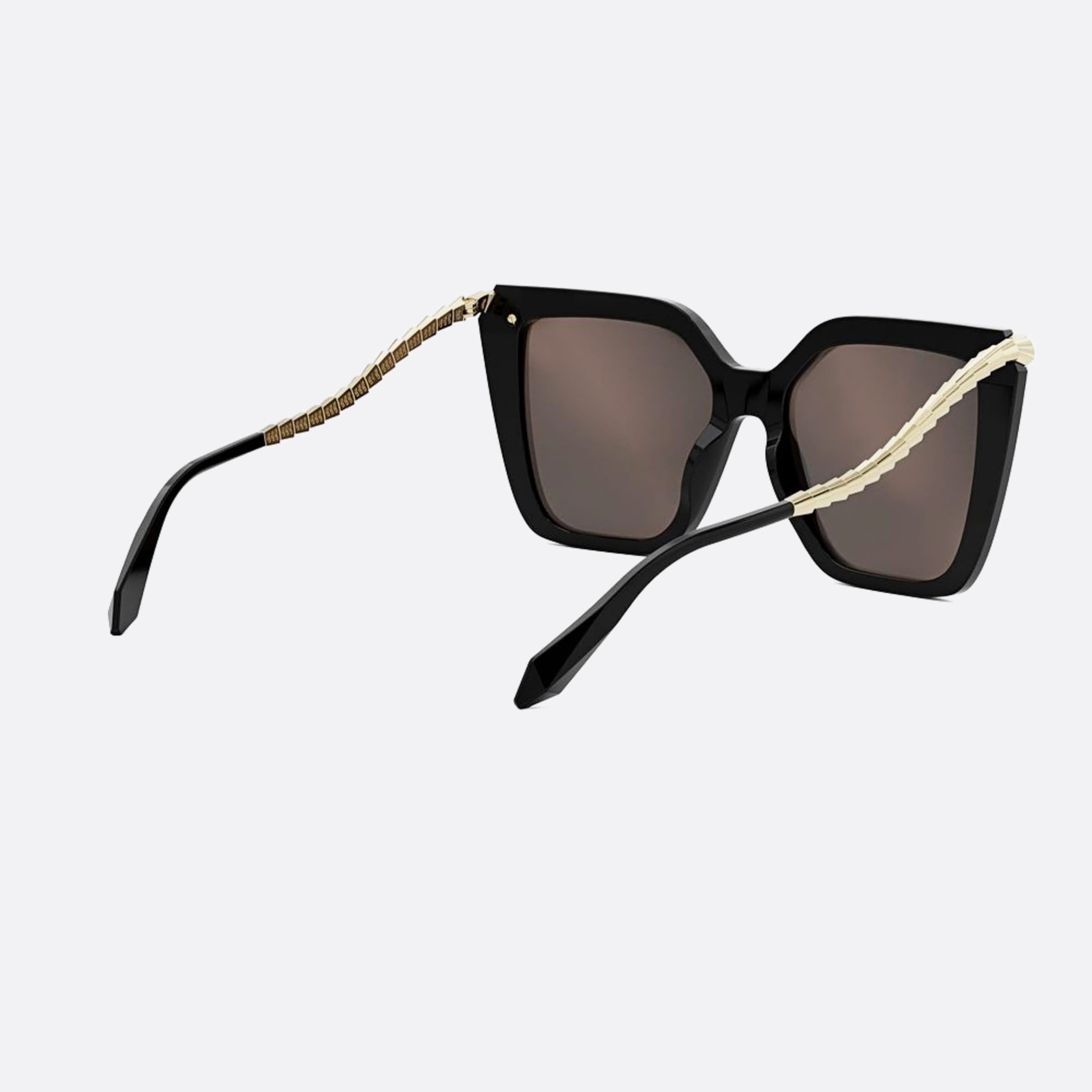 Bvlgari 55mm Serpenti 01a Black Butterfly Women Sunglasses - Additional Angle