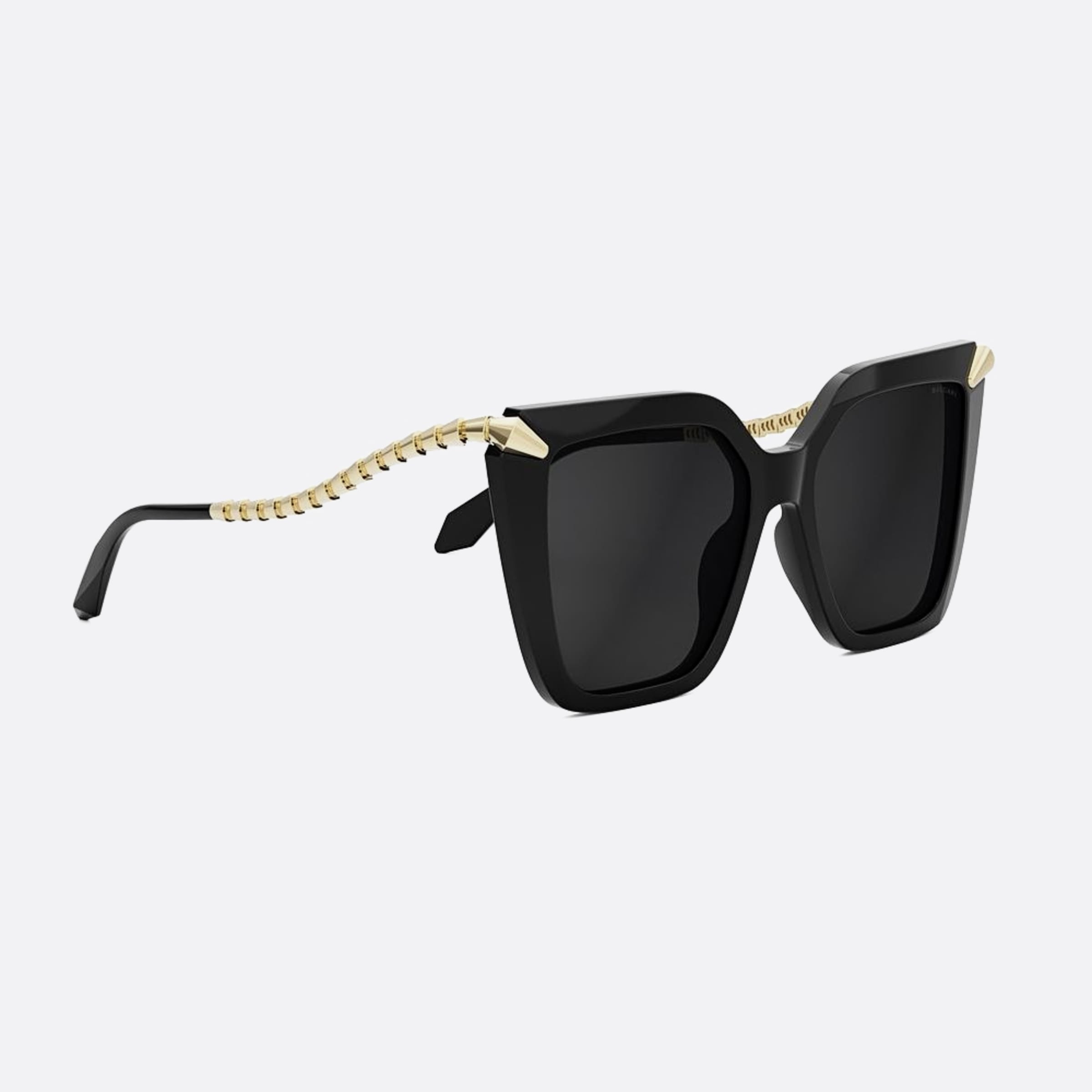 Bvlgari 55mm Serpenti 01a Black Butterfly Women Sunglasses - Additional Angle