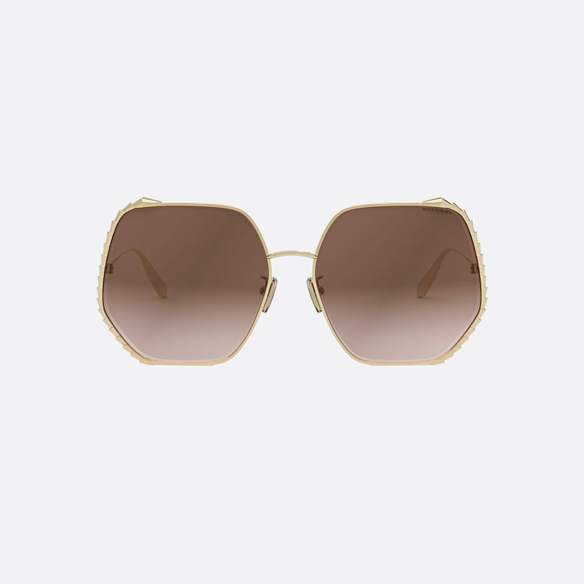 Bvlgari 60mm Serpenti 33f Gold Geometric Women Sunglasses - Main View