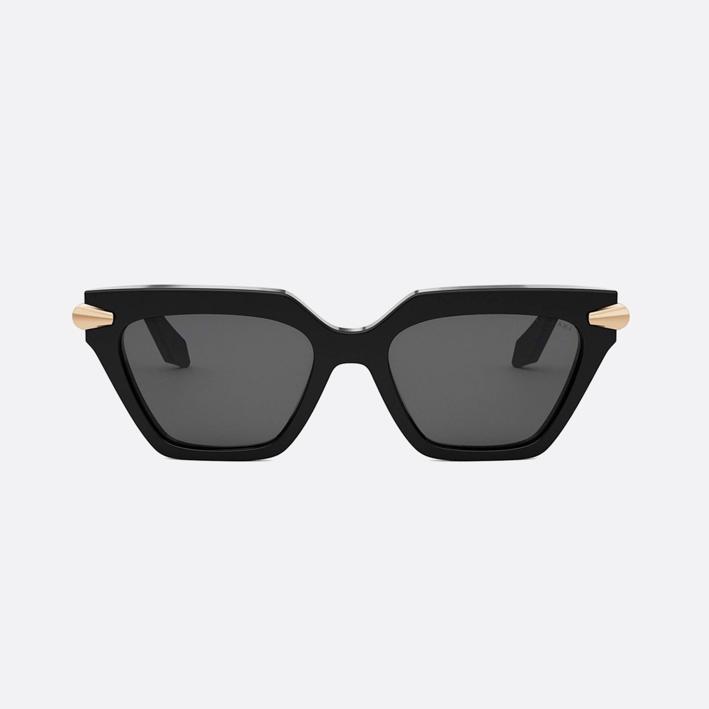 Bvlgari 53mm Serpenti Bv40031i 01a Black Cat Eye Women Sunglasses - Side View