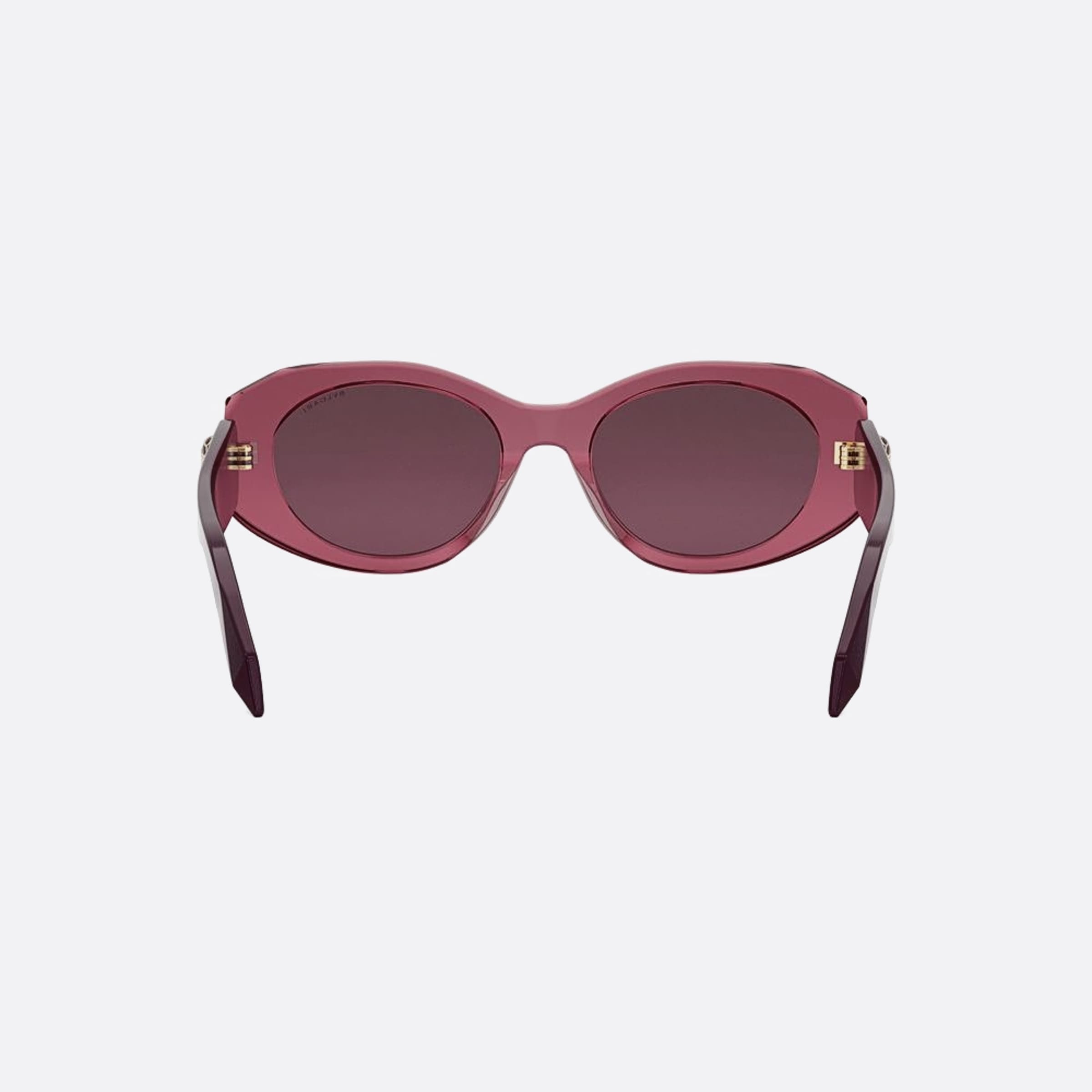 Bvlgari 52mm Serpenti Forever 81y Violet Oval Women Sunglasses - Additional Angle