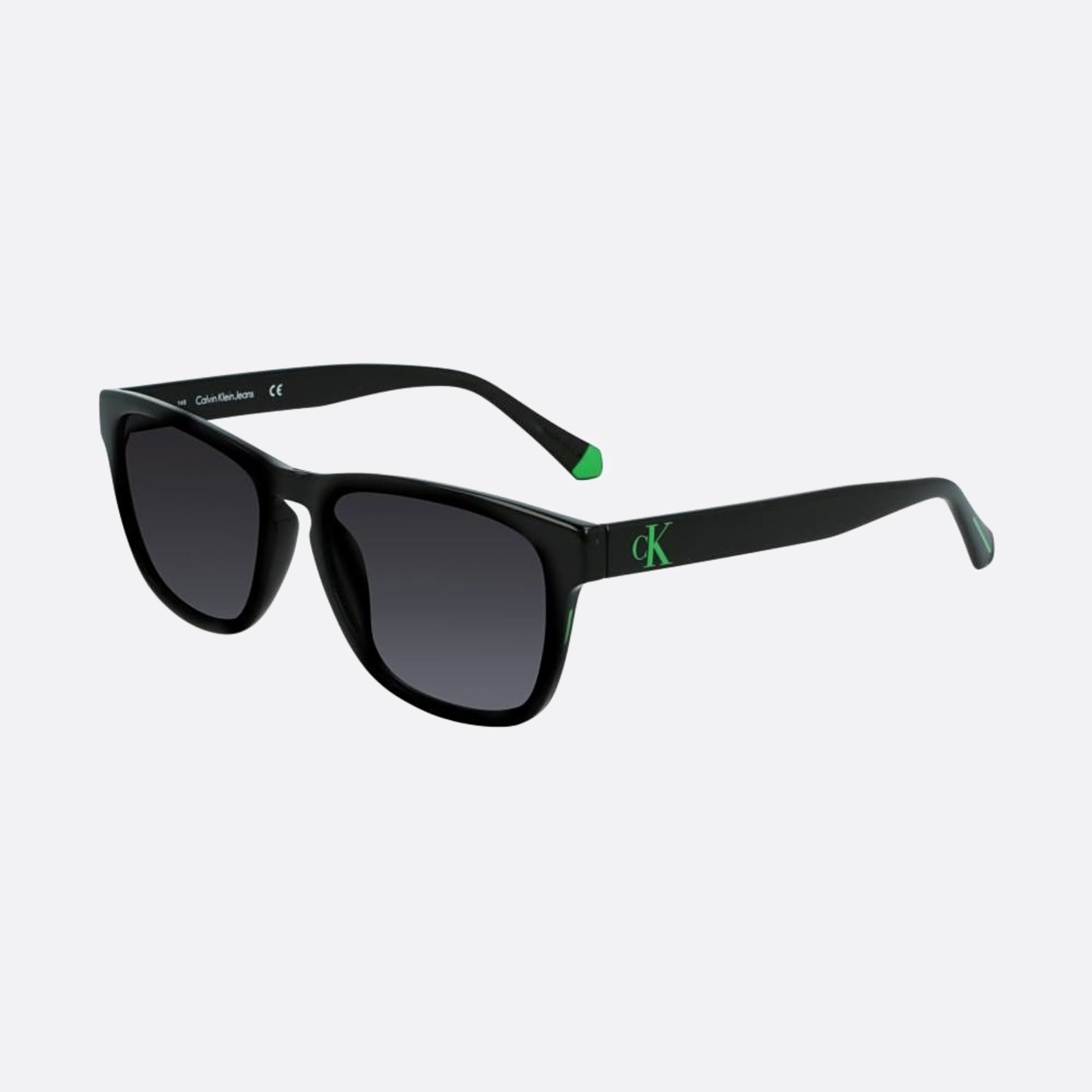 Calvin 55mm Klein Jeans Ckj21623s Black Squared Men Sunglasses - Side View