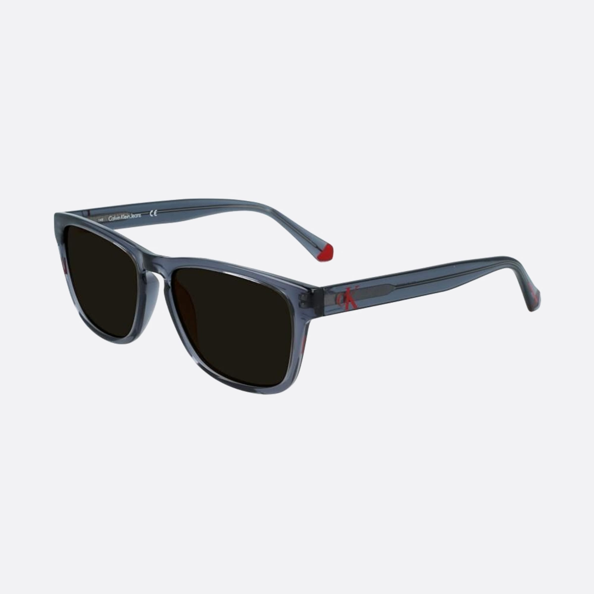 Calvin 55mm Klein Jeans Ckj21623s Grey Squared Men Sunglasses - Side View