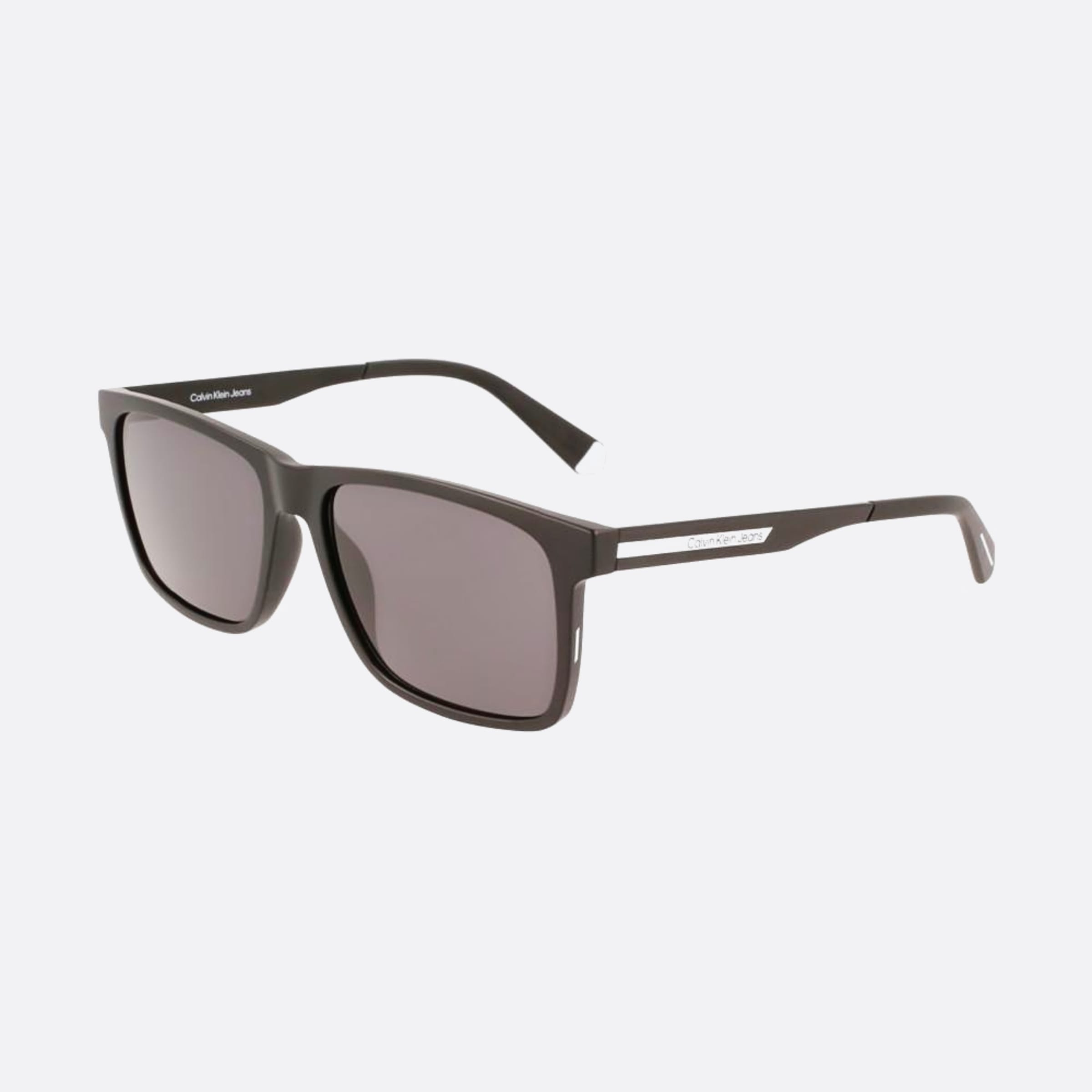 Calvin 57mm Klein Jeans Ckj21624s Black Squared Men Sunglasses - Side View