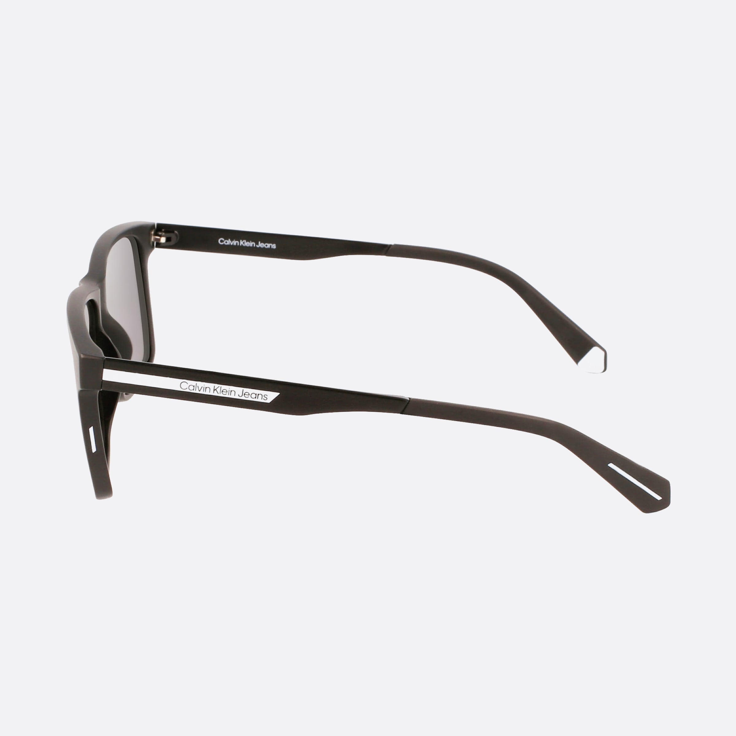 Calvin 57mm Klein Jeans Ckj21624s Black Squared Men Sunglasses - Detail View