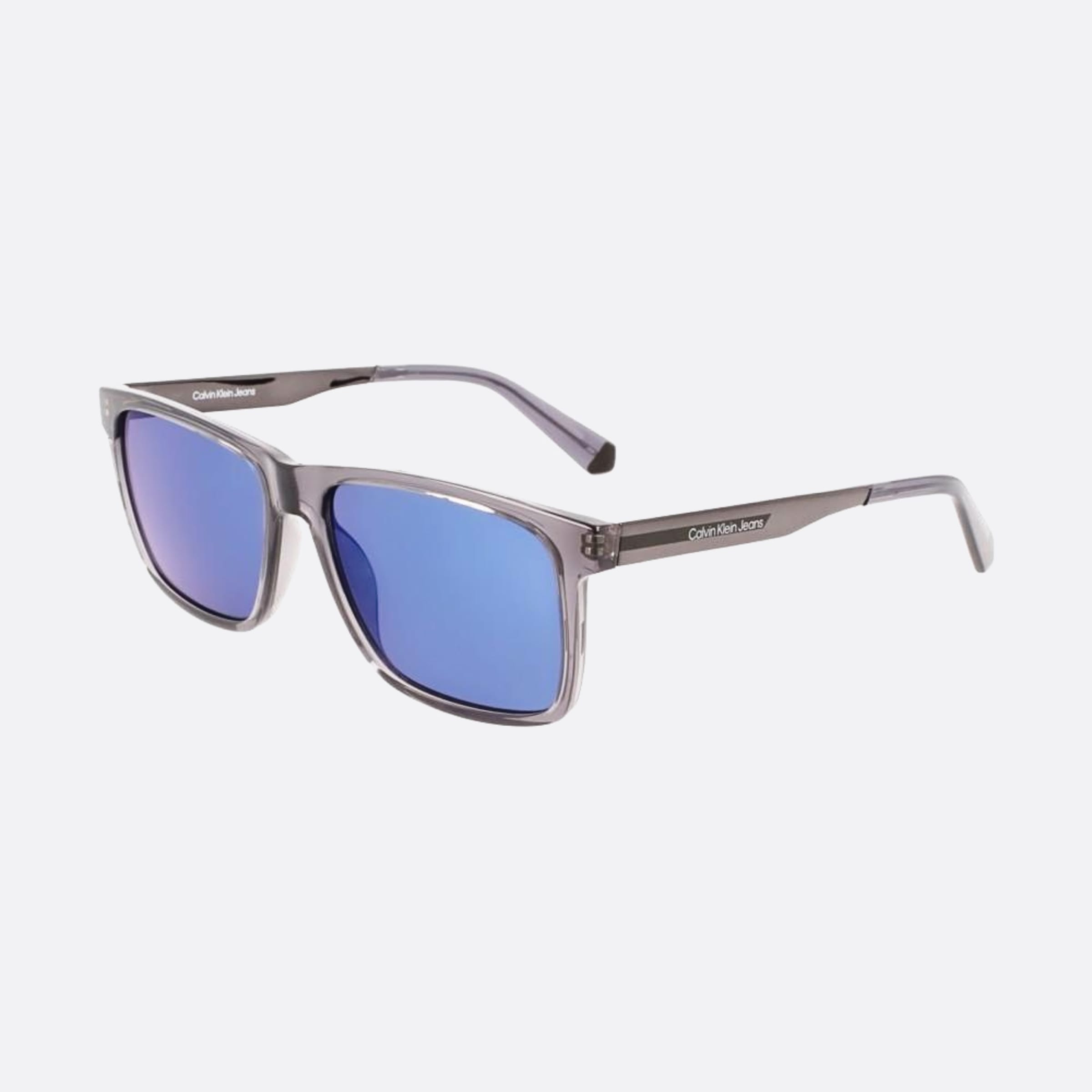 Calvin 57mm Klein Jeans Ckj21624s Grey Squared Men Sunglasses - Side View