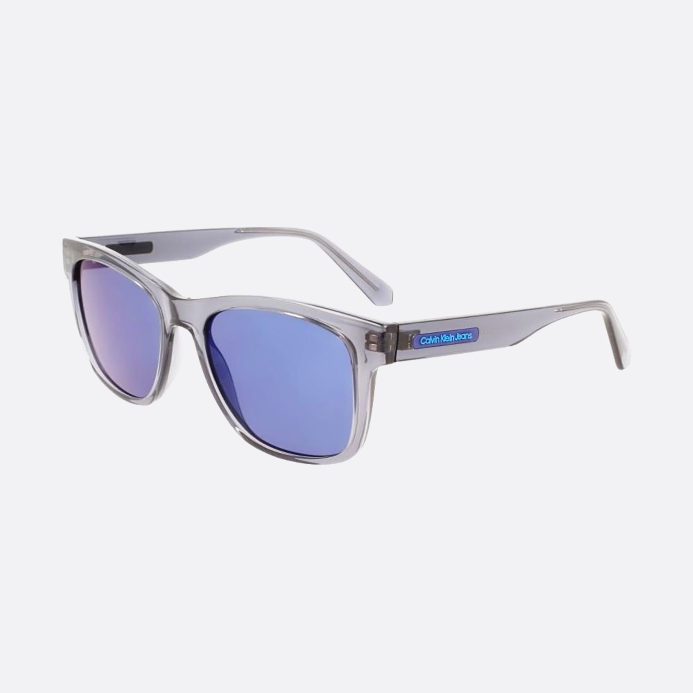 Calvin 54mm Klein Jeans Ckj22610s Grey Visor Unisex Sunglasses - Side View