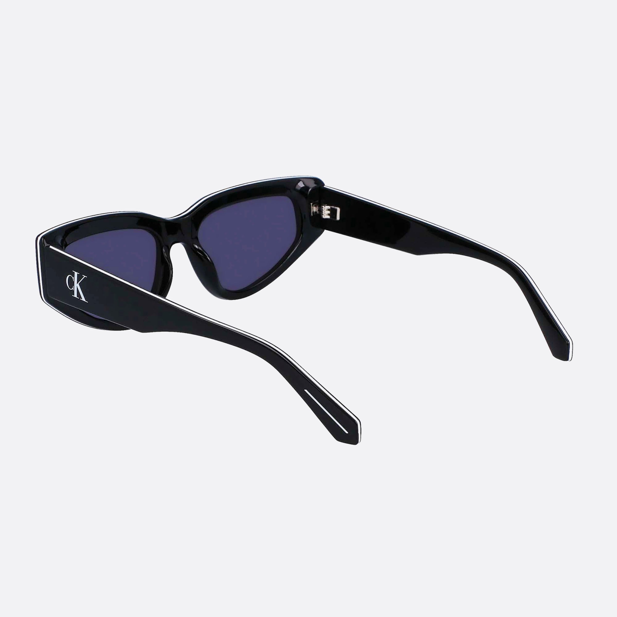 Calvin 53mm Klein Jeans Ckj23603s Black Cat Eye Women Sunglasses - Lifestyle Shot