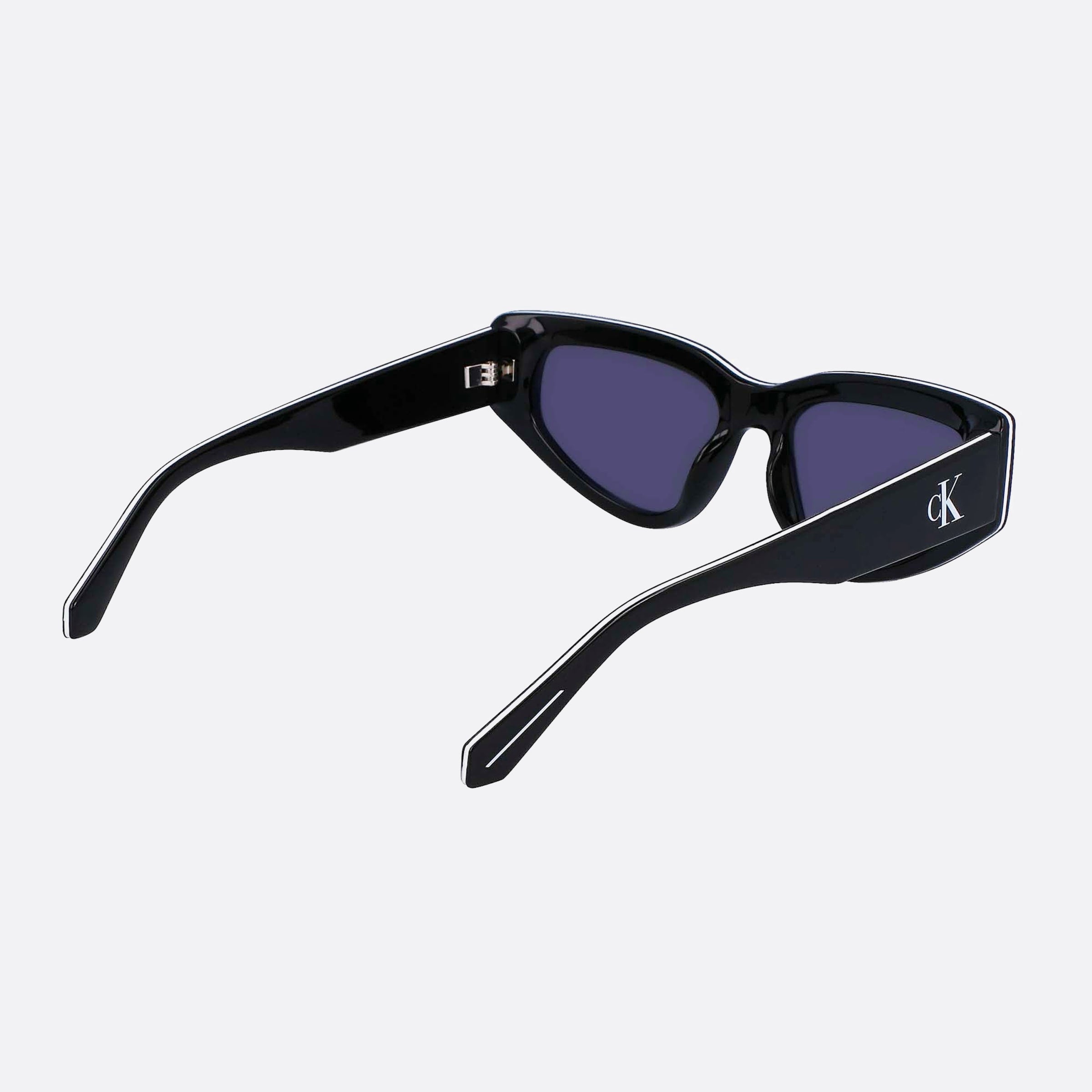 Calvin 53mm Klein Jeans Ckj23603s Black Cat Eye Women Sunglasses - Additional Angle