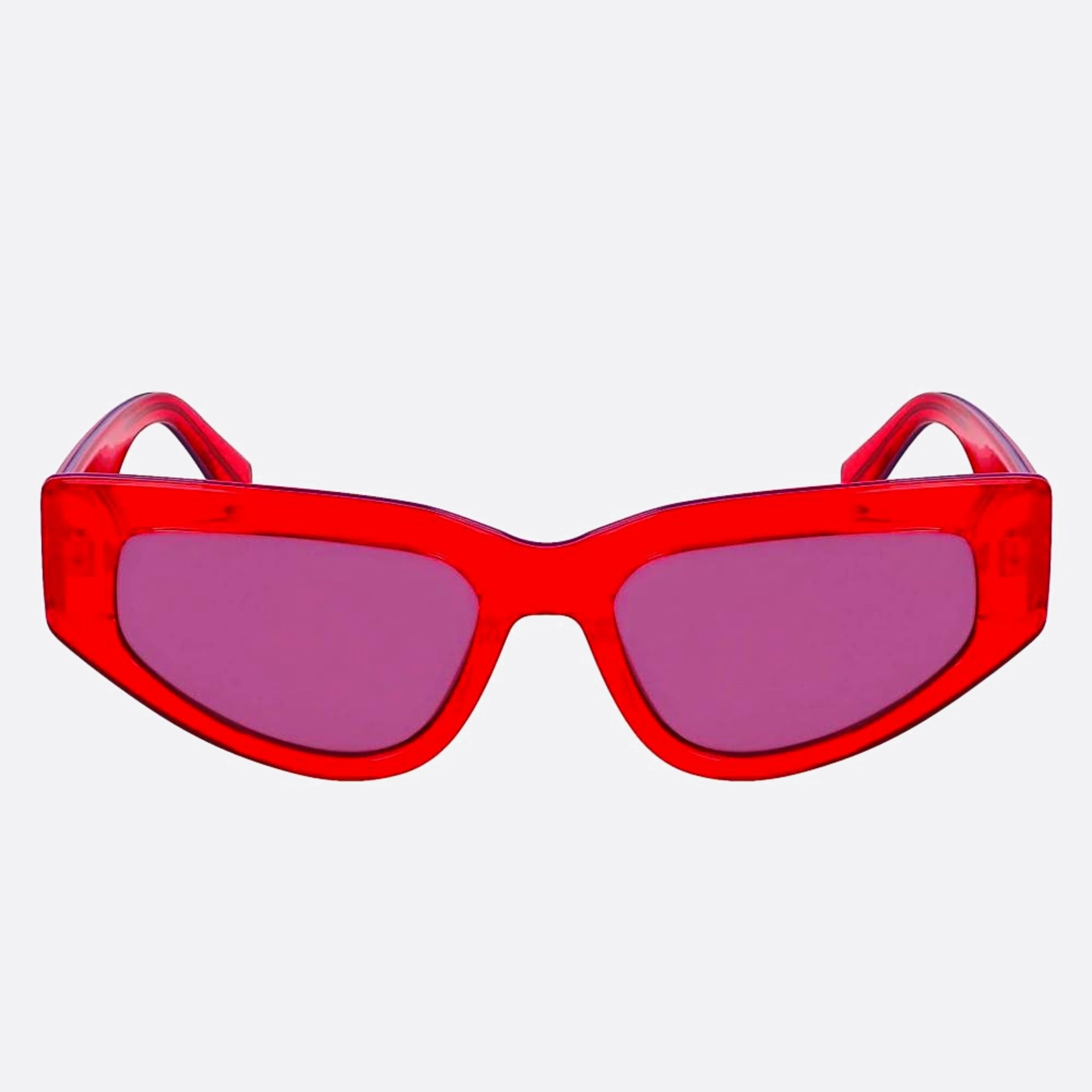 Calvin 53mm Klein Jeans Ckj23603s Red Cat Eye Women Sunglasses - Main View