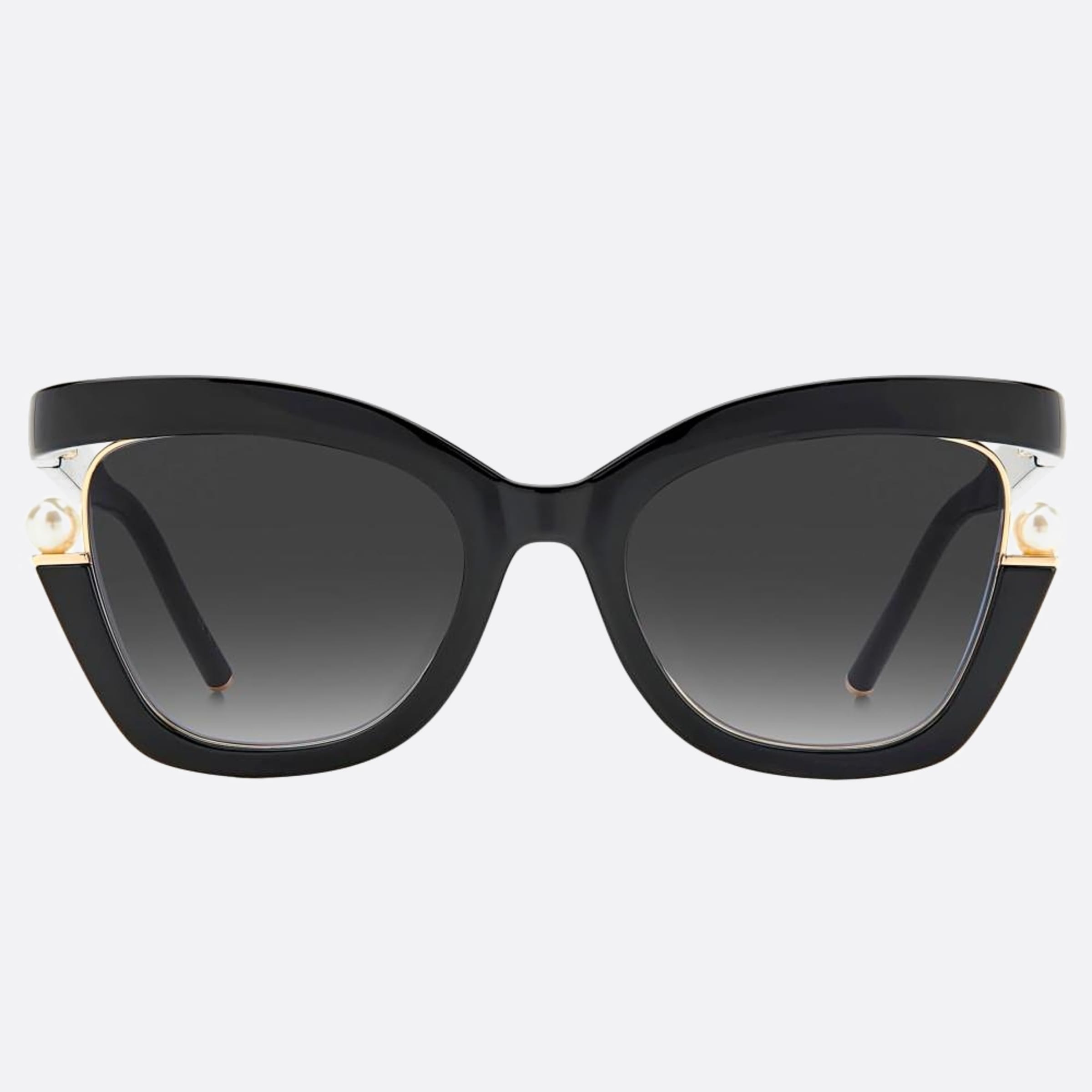 Carolina 53mm Herrera Black Butterfly Women Sunglasses - Main View