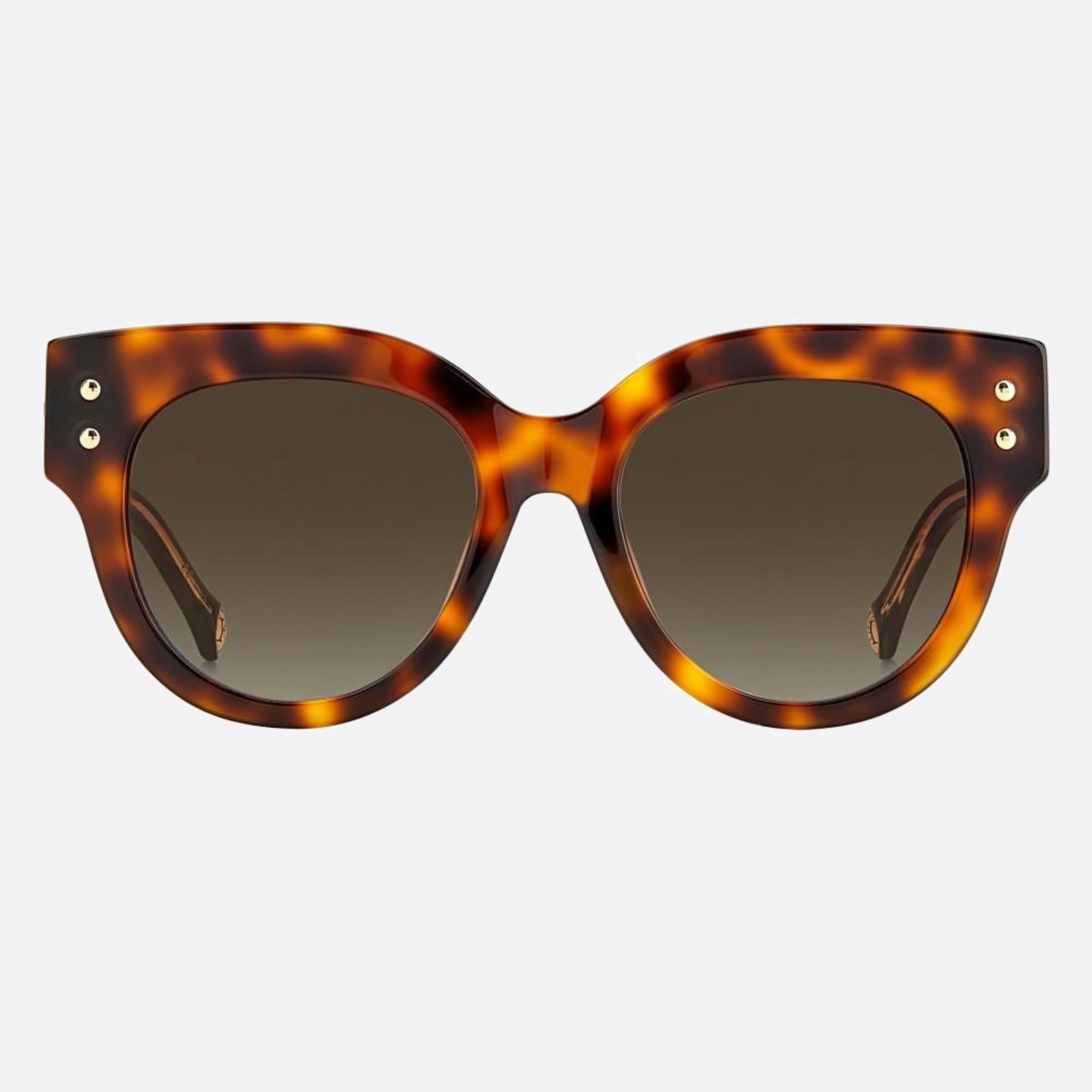 Carolina 52mm Herrera 05l Havana Cat Eye Women Sunglasses - Main View