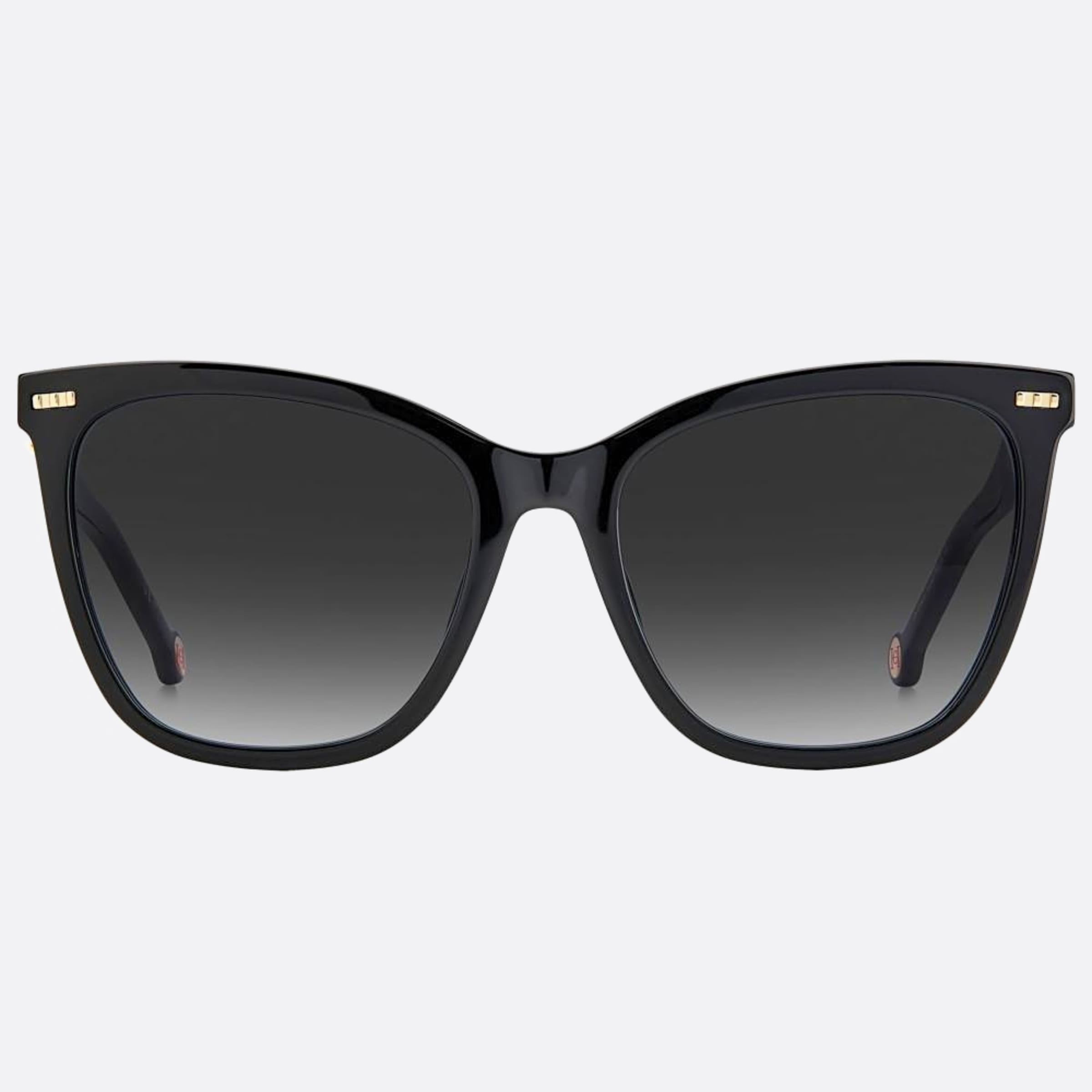 Carolina 55mm Herrera 3h2 Black Geometric Women Sunglasses - Main View