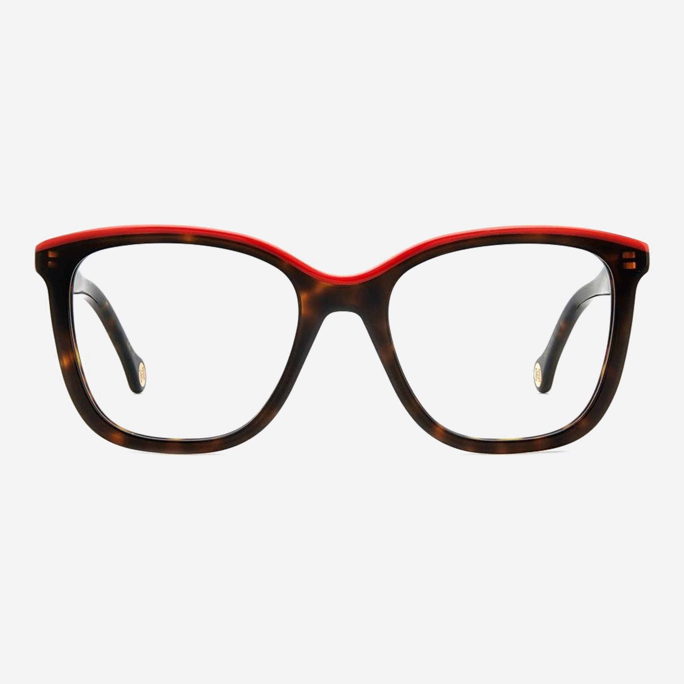 Carolina 52mm Herrera Her O63 Red Squared Women Eyeglasses - Main View