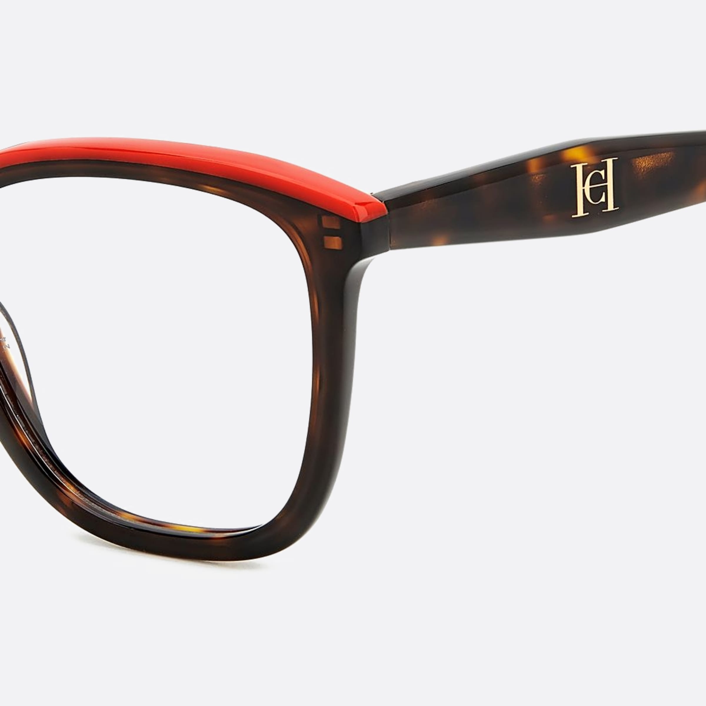 Carolina 52mm Herrera Her O63 Red Squared Women Eyeglasses - Lifestyle Shot