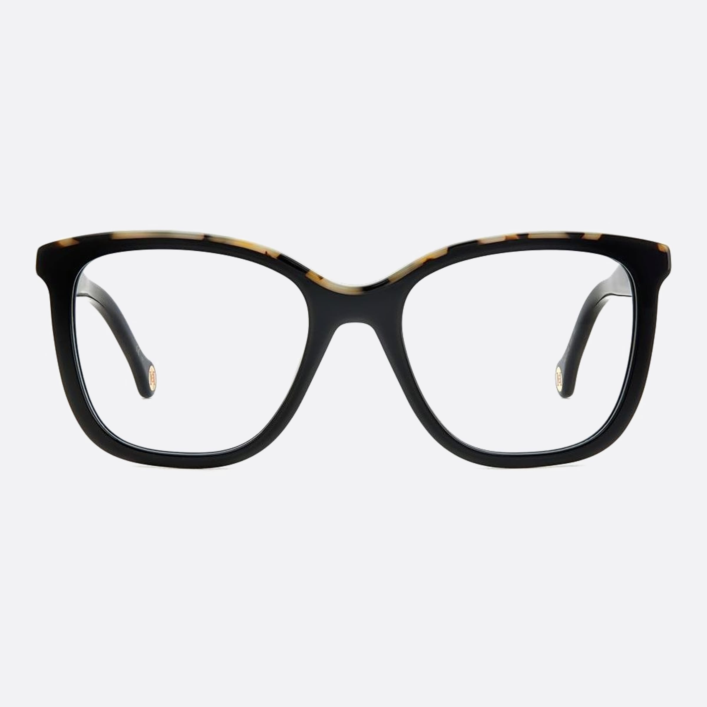 Carolina 52mm Herrera Her Wr7 Black Squared Women Eyeglasses - Main View