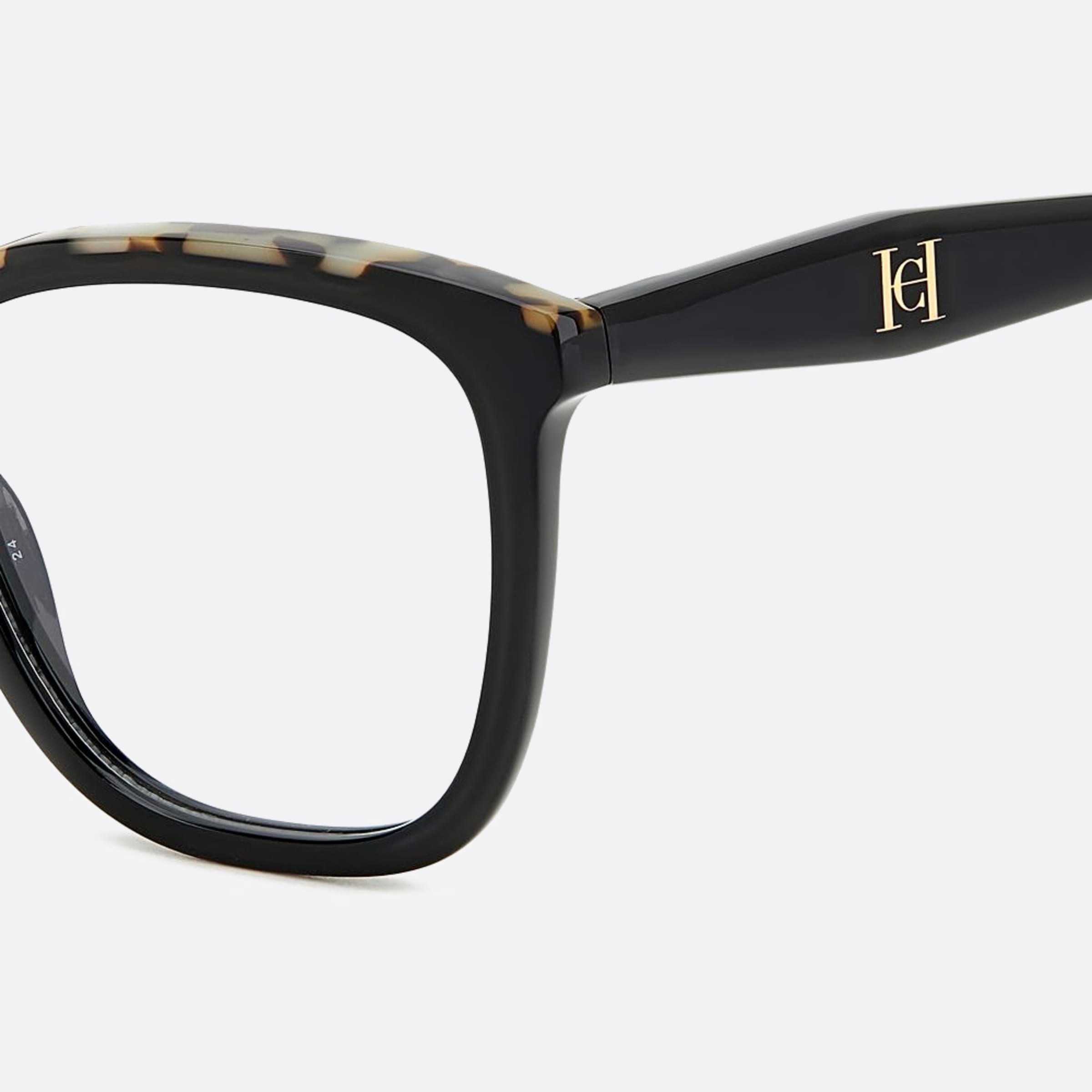 Carolina 52mm Herrera Her Wr7 Black Squared Women Eyeglasses - Lifestyle Shot