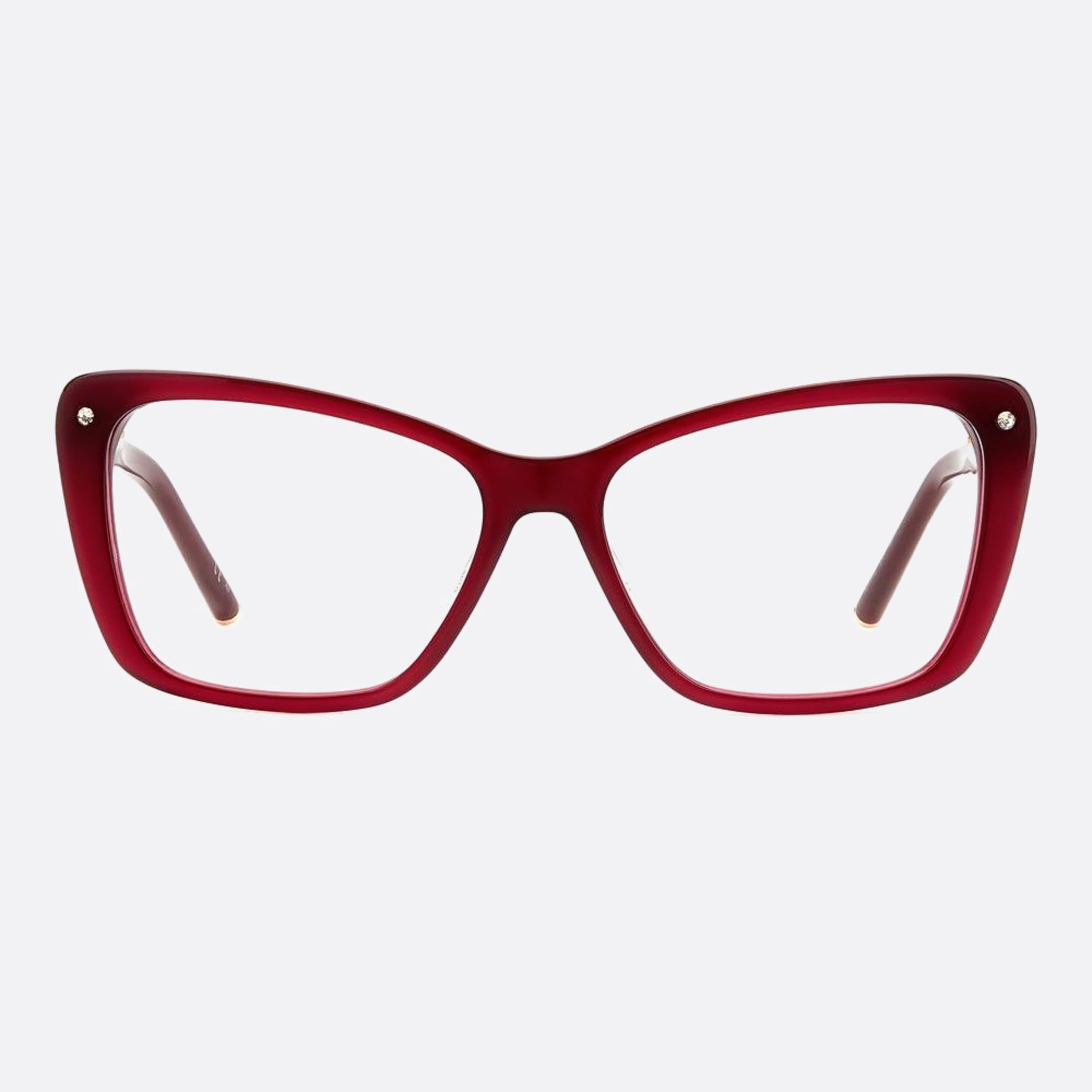 Carolina 53mm Herrera Her Lhf Red Cat Eye Women Eyeglasses - Main View