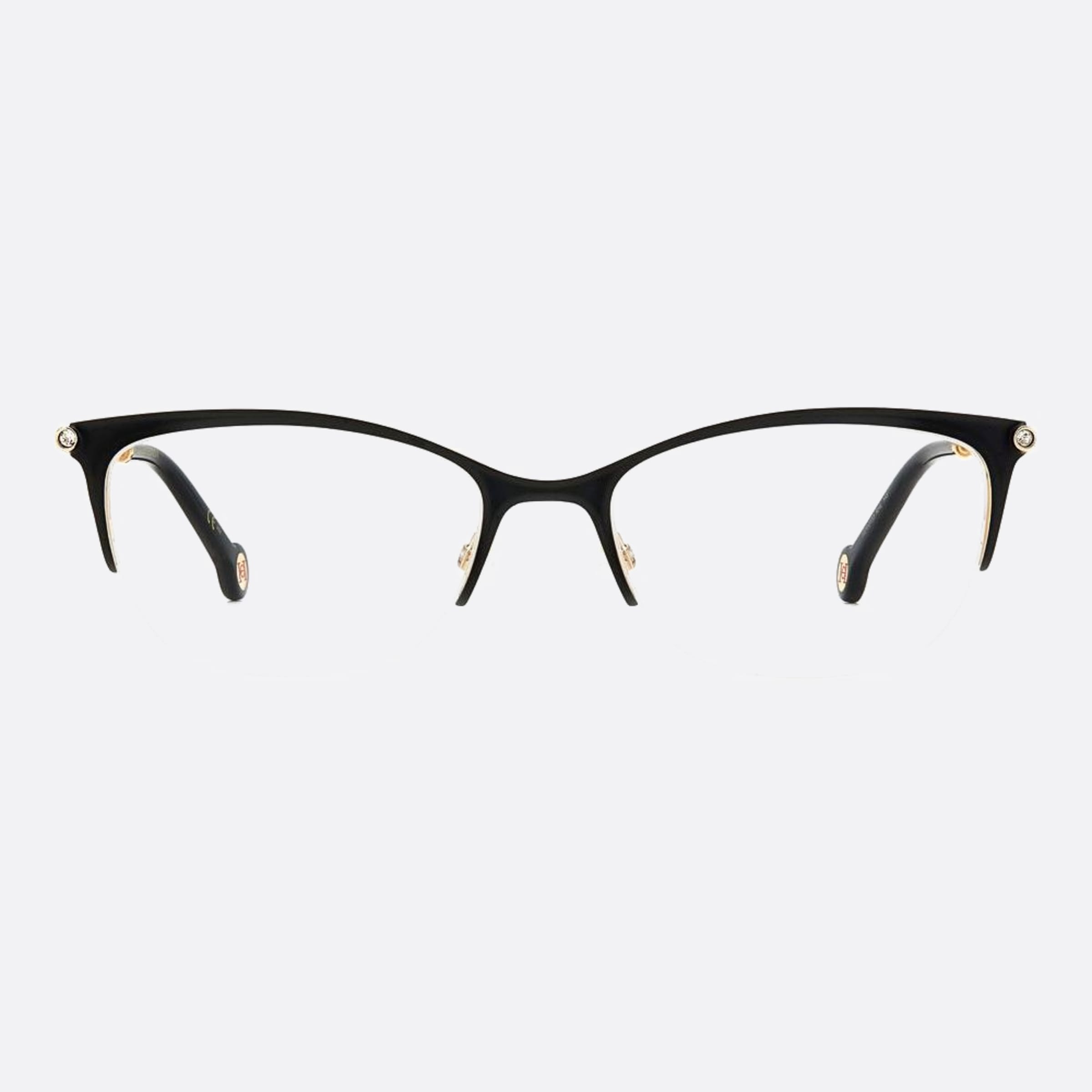 Carolina 54mm Herrera Her Rhl Gold Cat Eye Women Eyeglasses - Main View