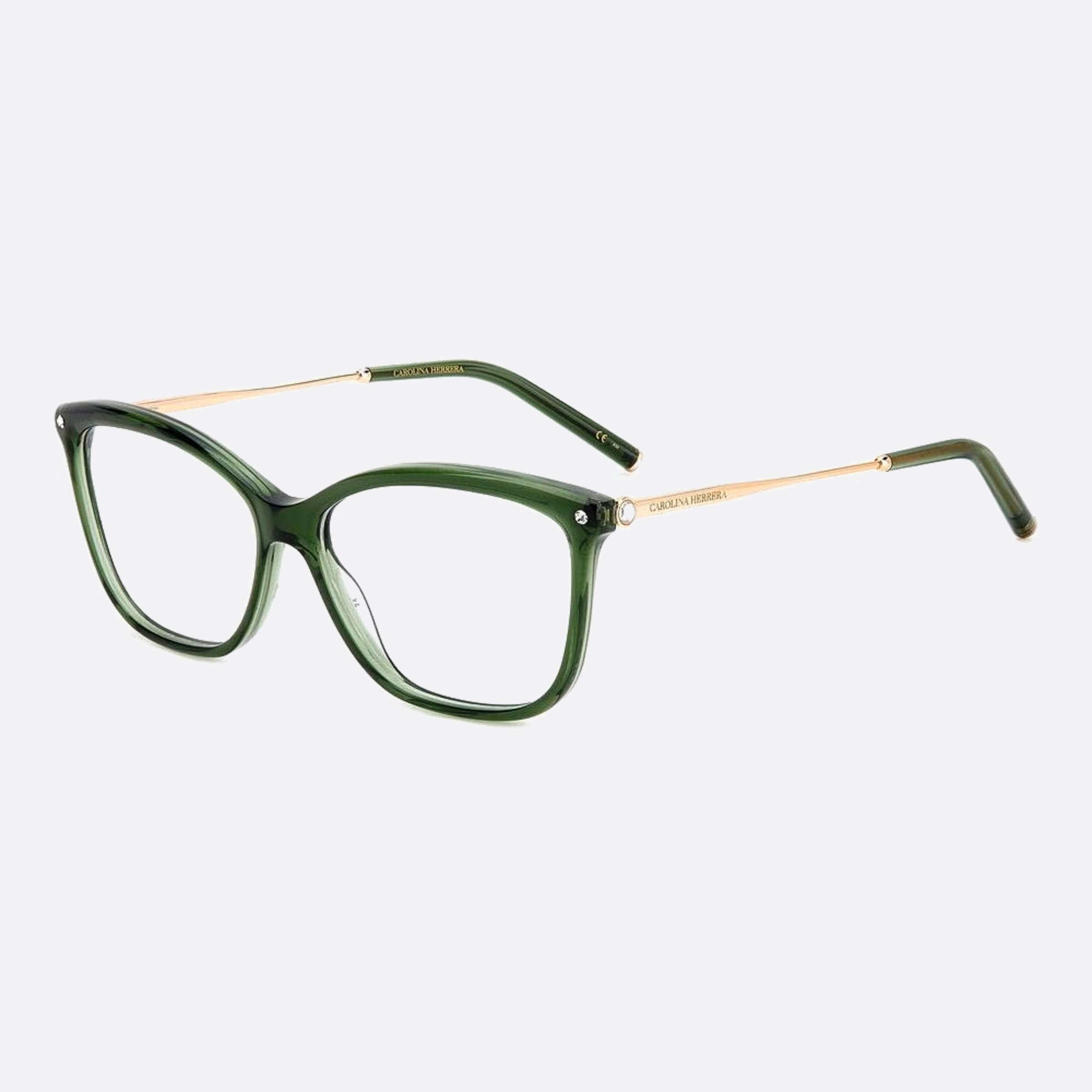 Carolina 56mm Herrera Her Y6k Grey Squared Women Eyeglasses - Side View