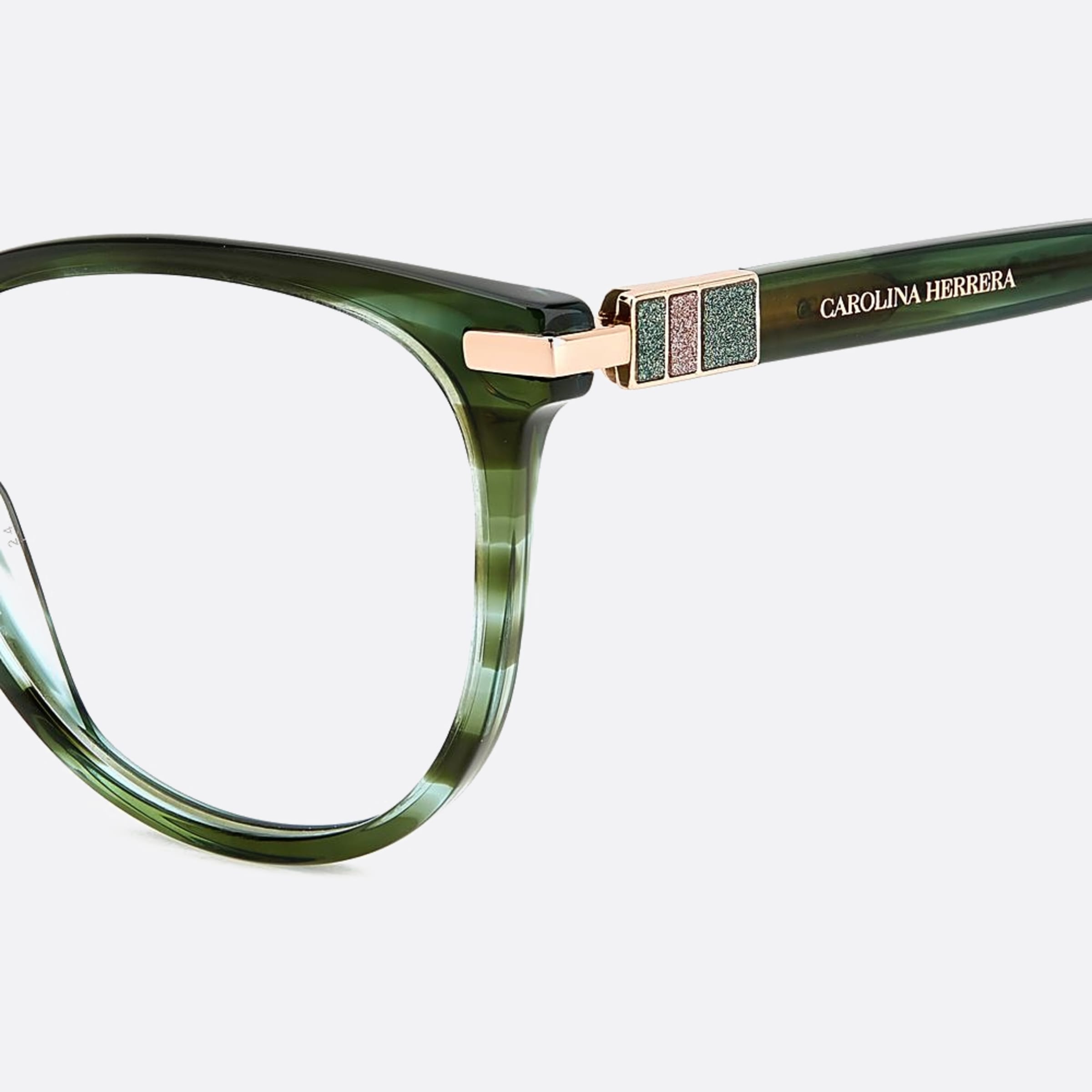 Carolina 53mm Herrera Her 6ak Green Cat Eye Women Eyeglasses - Lifestyle Shot