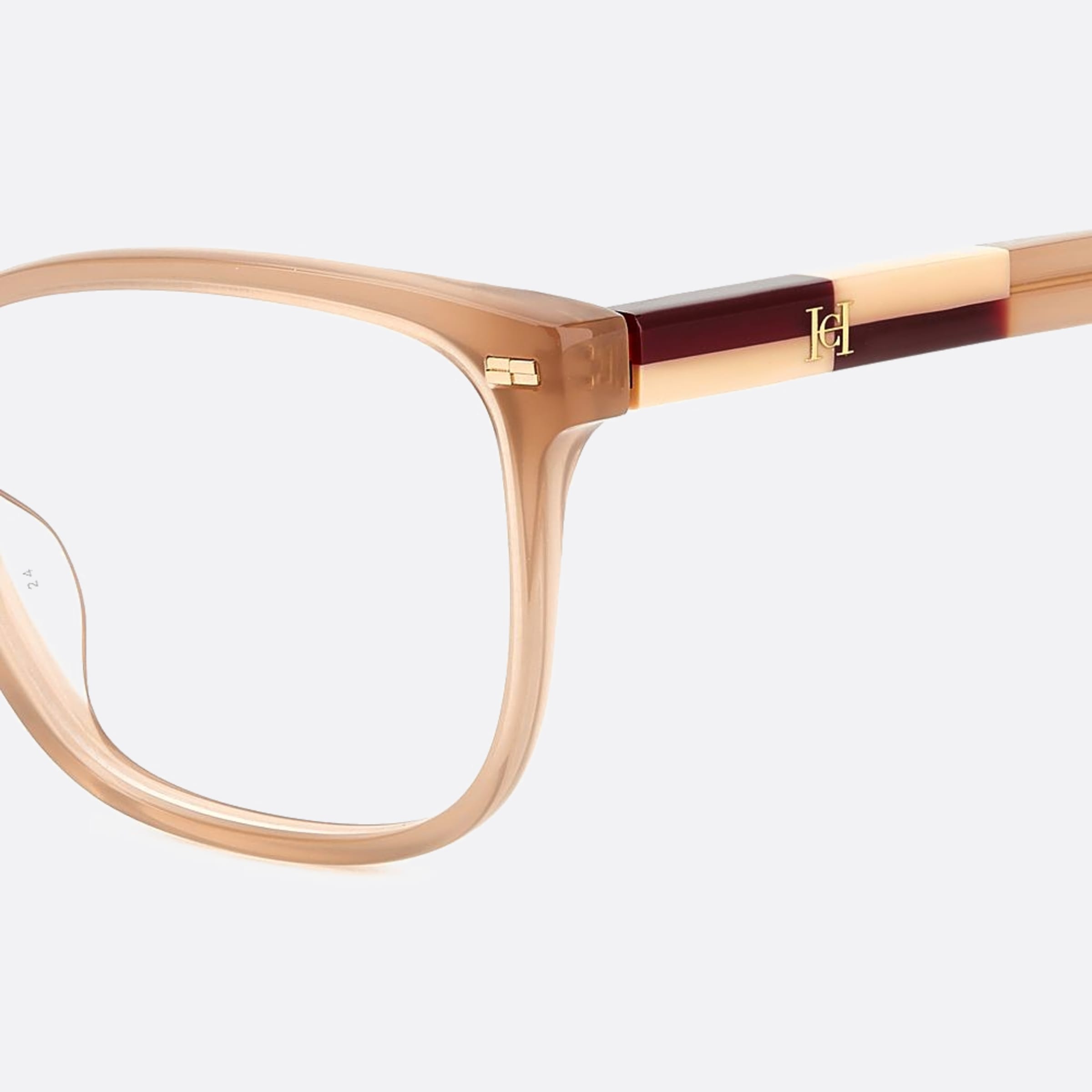 Carolina 54mm Herrera Her C19 Brown Squared Women Eyeglasses - Lifestyle Shot