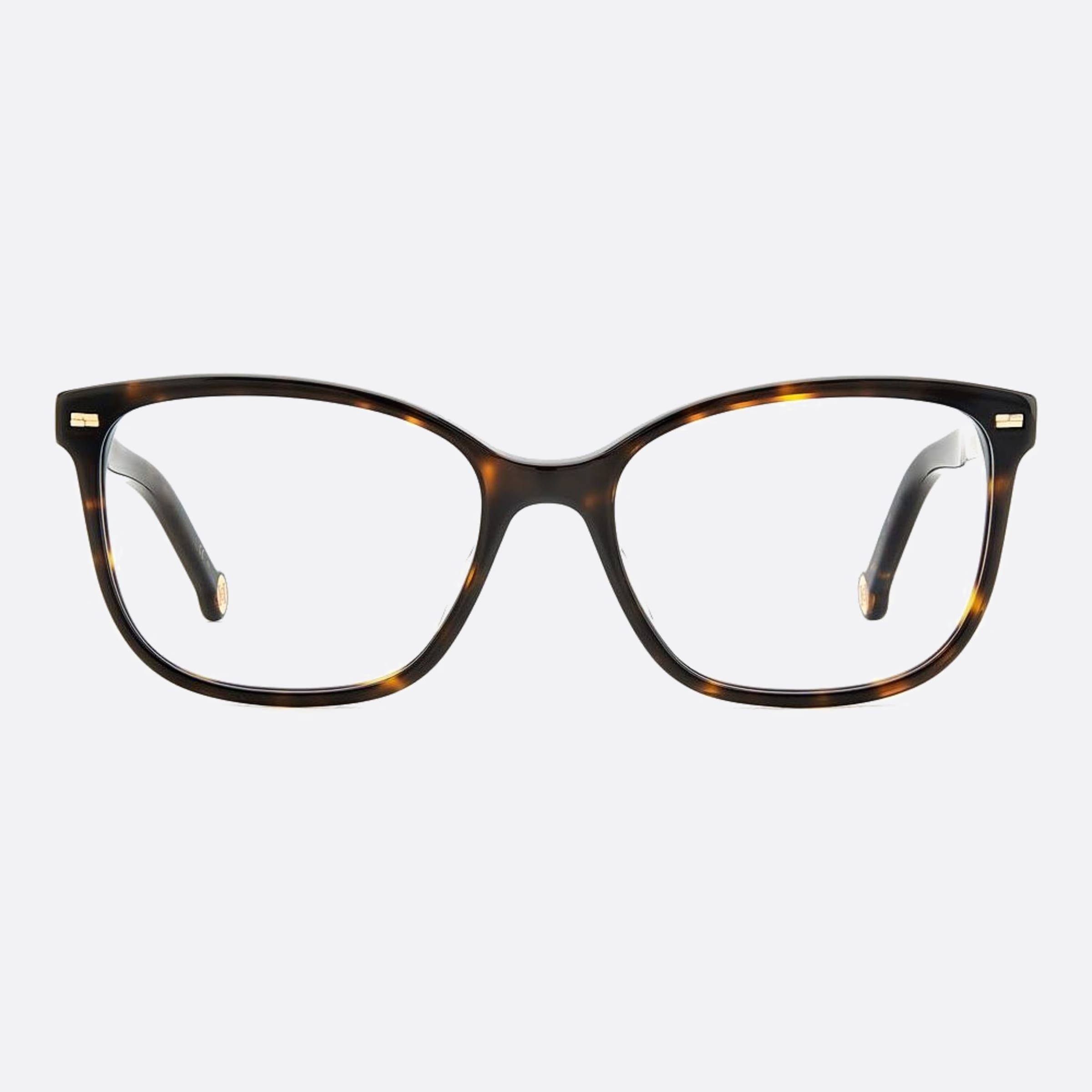 Carolina 54mm Herrera Her Xlt Havana Squared Women Eyeglasses - Main View