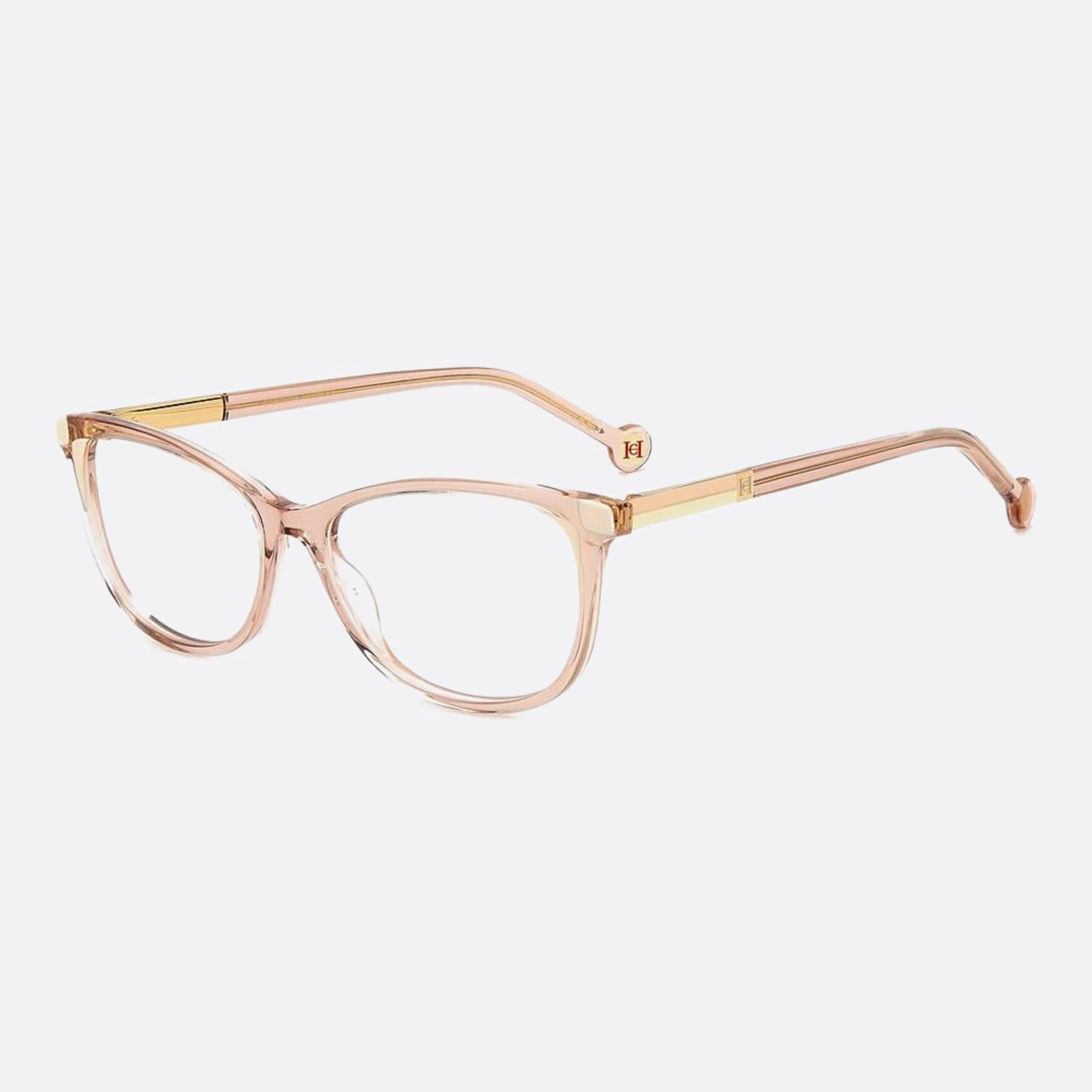 Carolina 53mm Herrera Her Fwm Brown Butterfly Women Eyeglasses - Side View