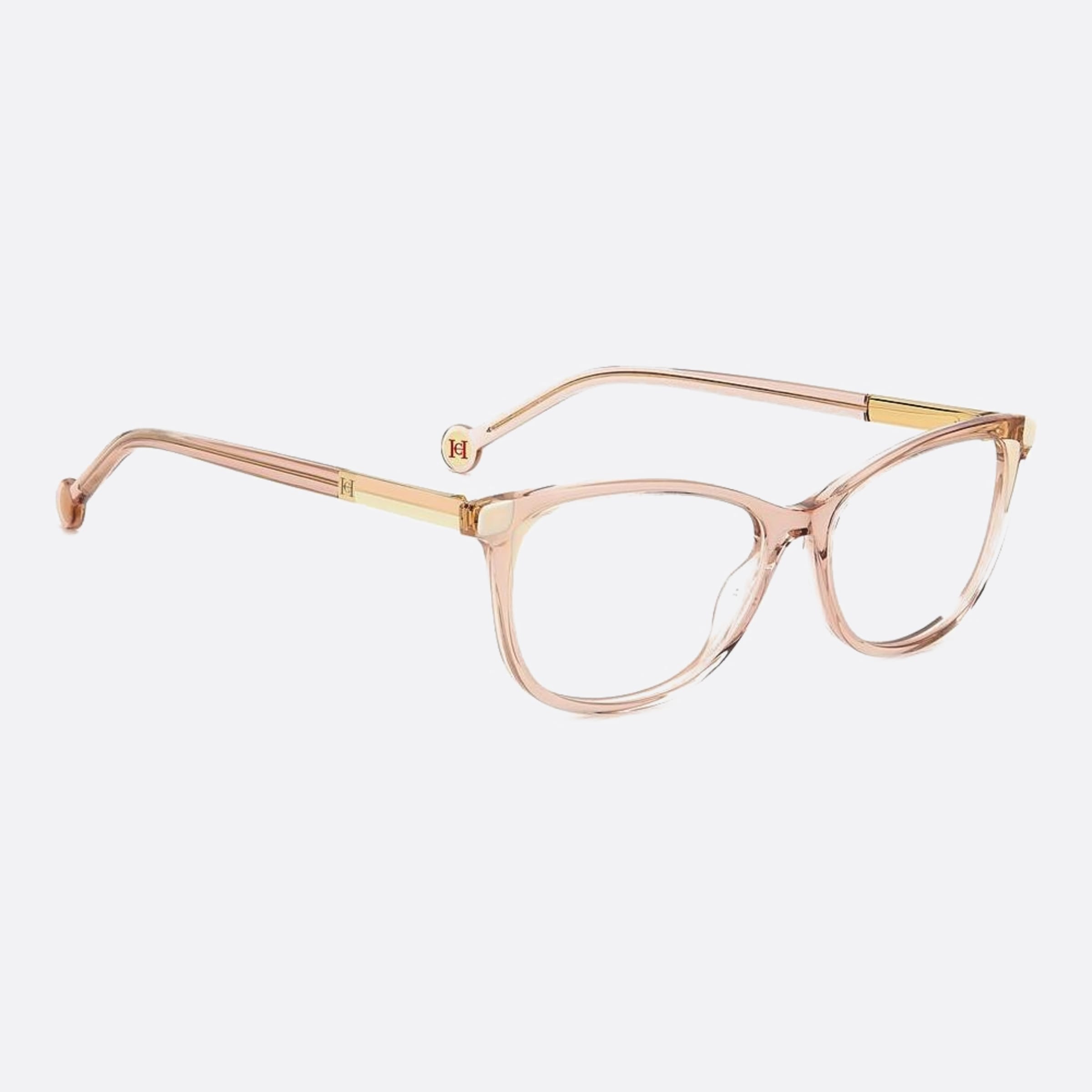 Carolina 53mm Herrera Her Fwm Brown Butterfly Women Eyeglasses - Detail View