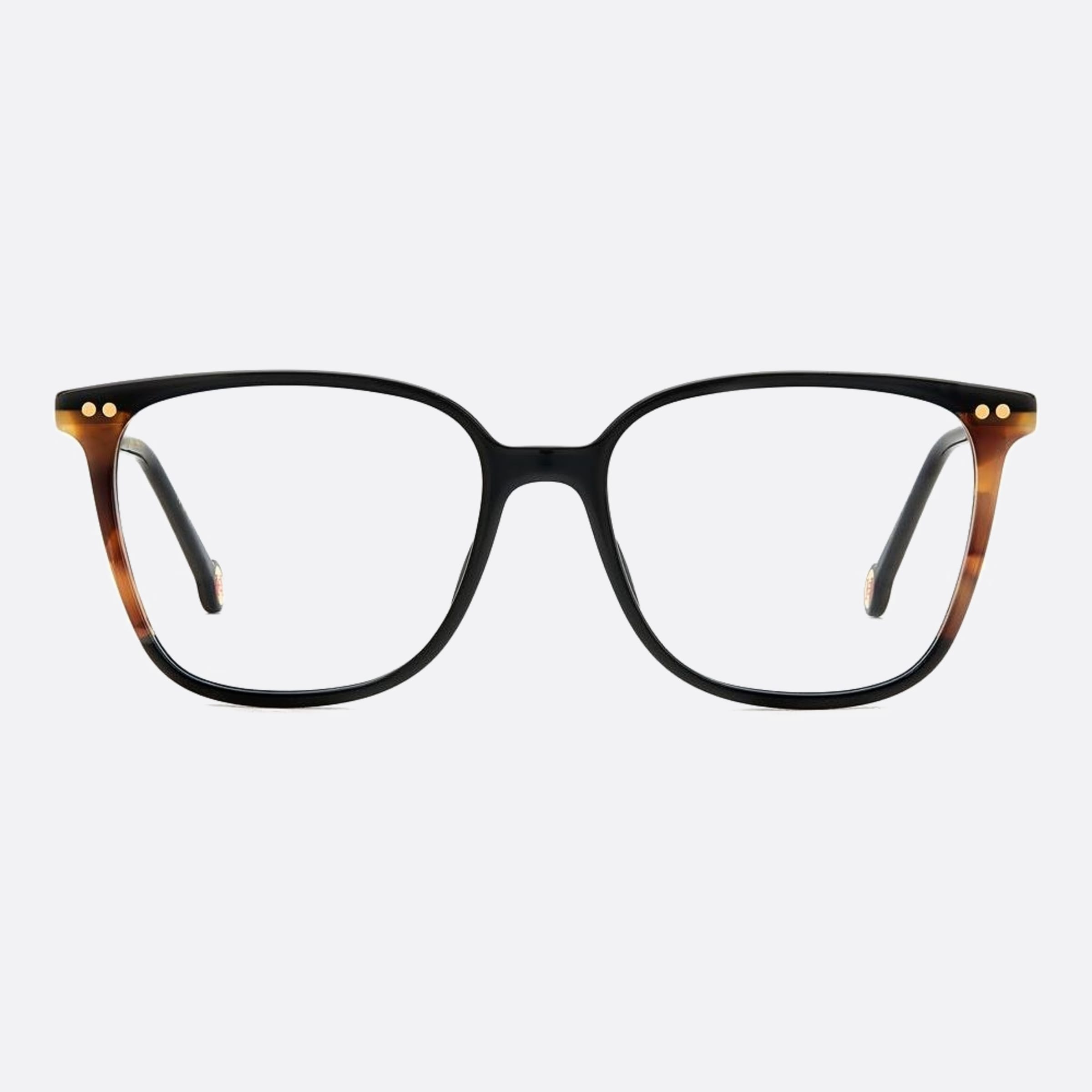 Carolina 53mm Herrera Her Wr7 Havana Squared Women Eyeglasses - Main View