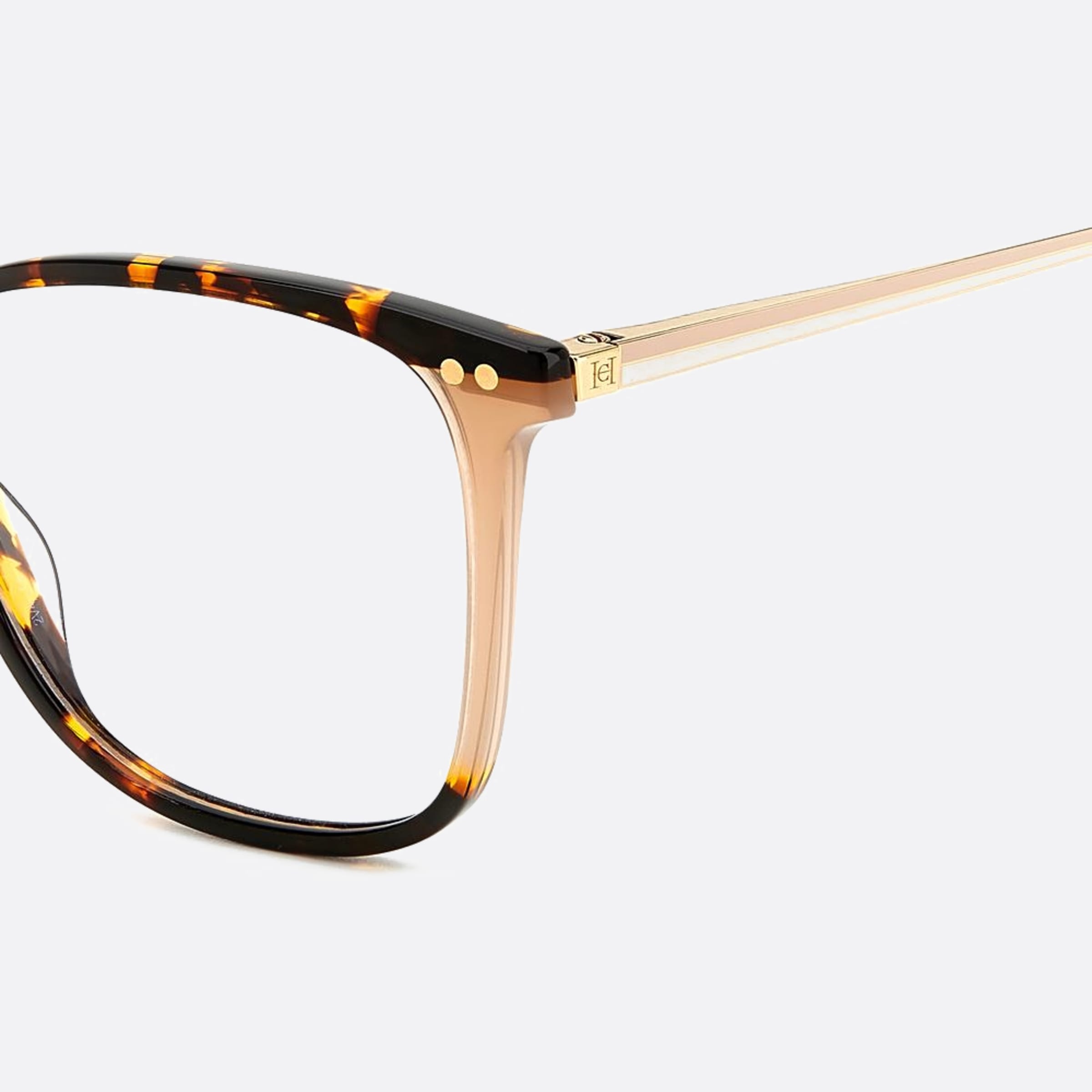 Carolina 53mm Herrera Her Xlt Havana Squared Women Eyeglasses - Lifestyle Shot
