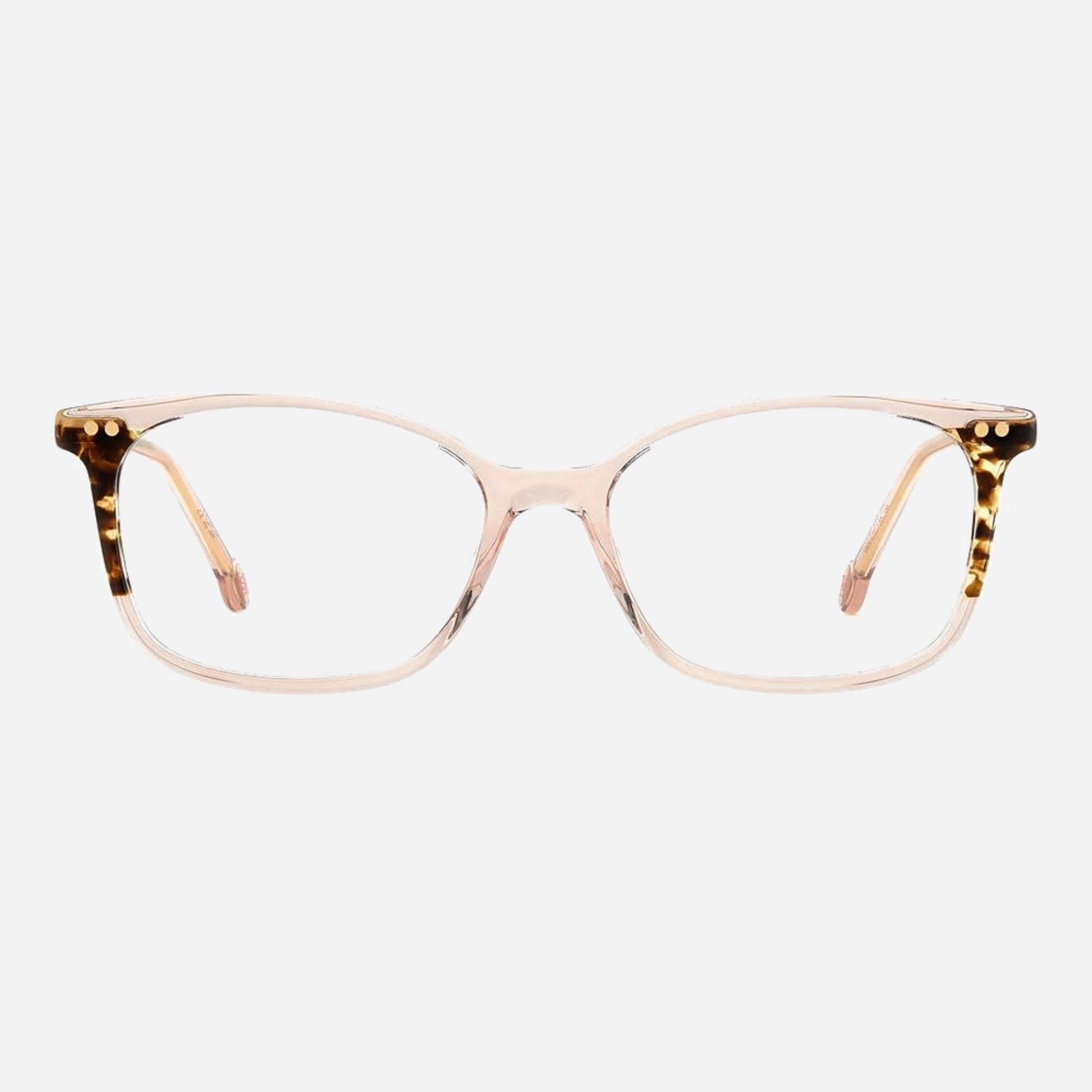 Carolina 53mm Herrera Her L93 Havana Geometric Women Eyeglasses - Main View