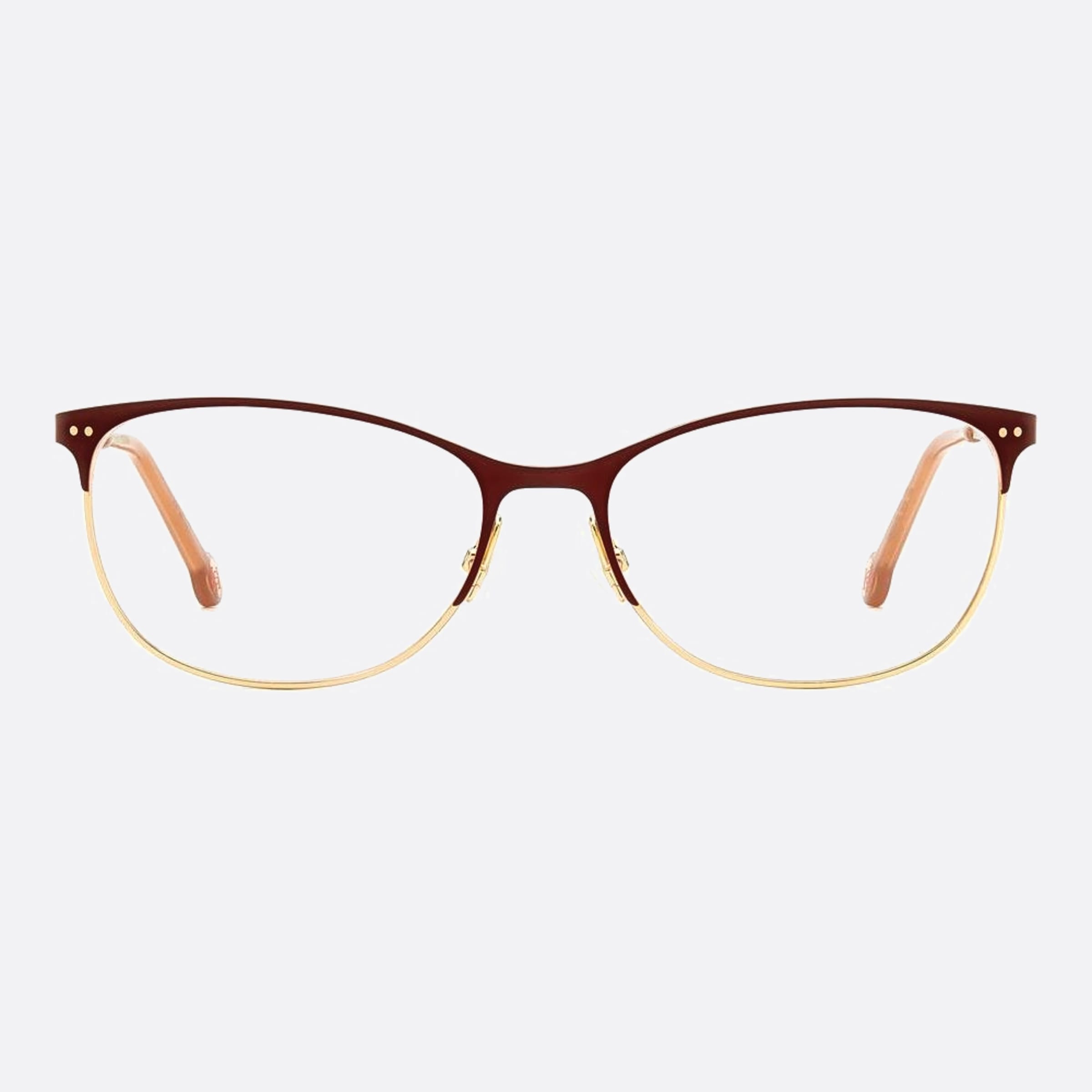 Carolina 54mm Herrera Her Noa Gold Cat Eye Women Eyeglasses - Main View
