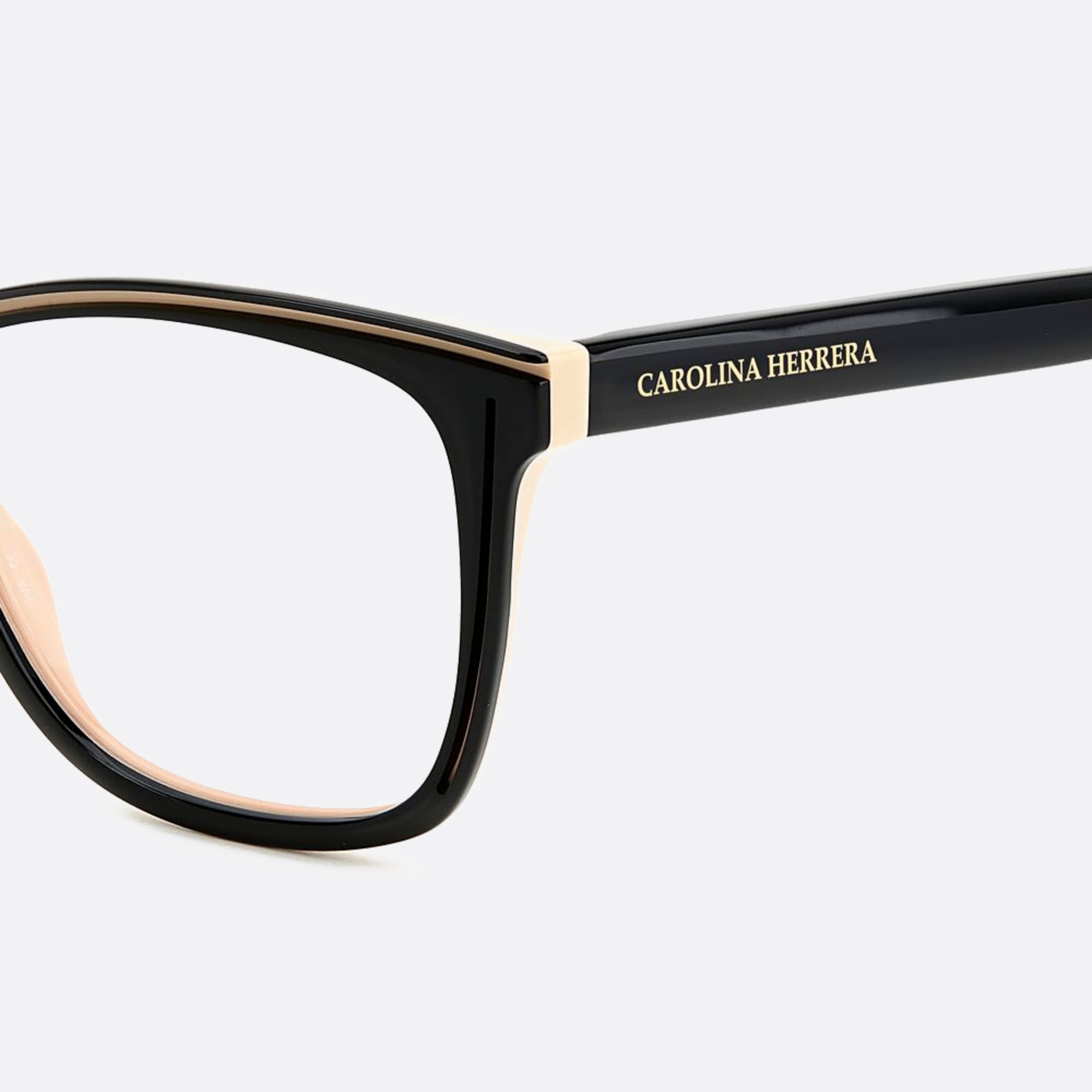 Carolina 53mm Herrera Her Kdx Black Squared Women Eyeglasses - Lifestyle Shot