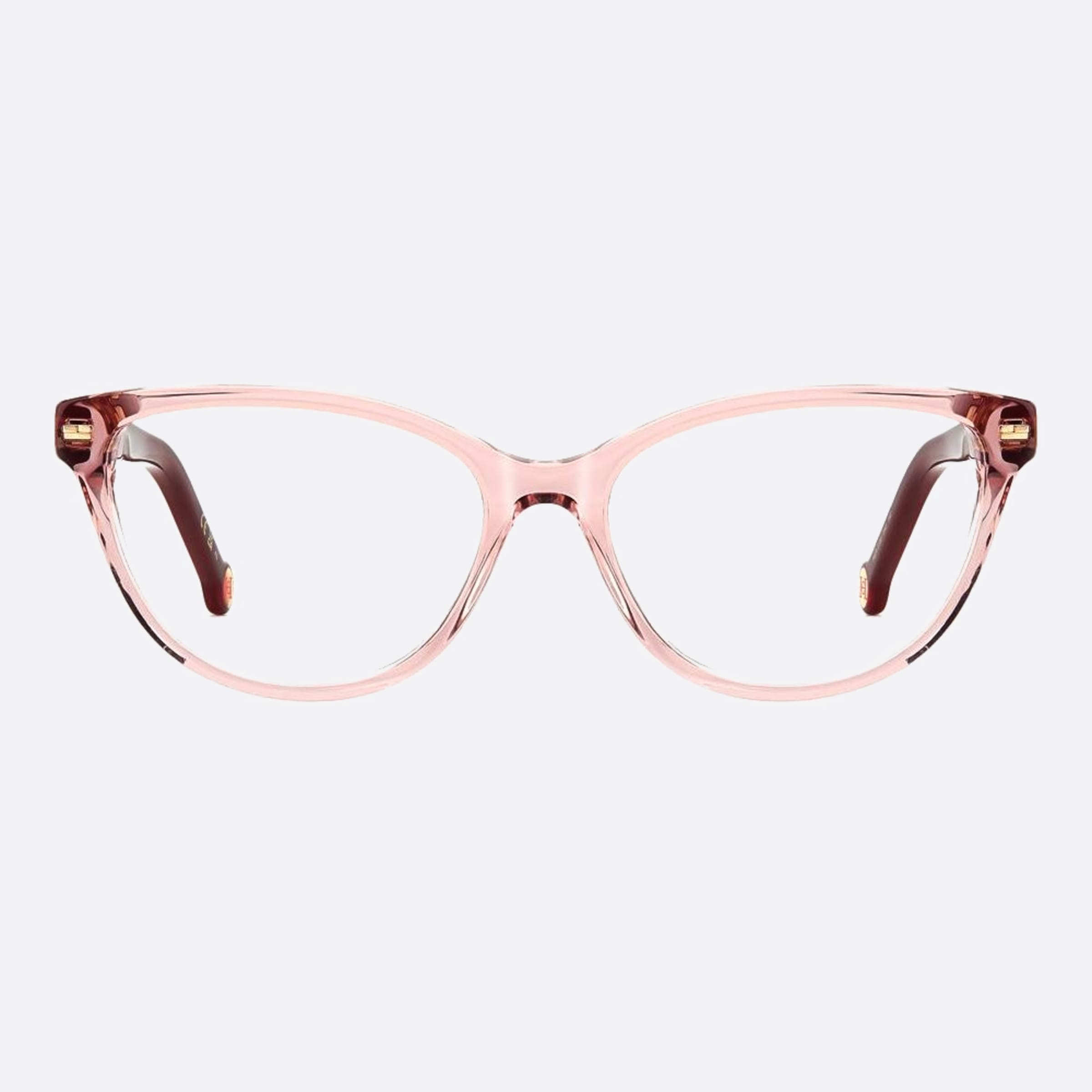 Carolina 52mm Herrera Her 0a0 Pink Cat Eye Women Eyeglasses - Main View