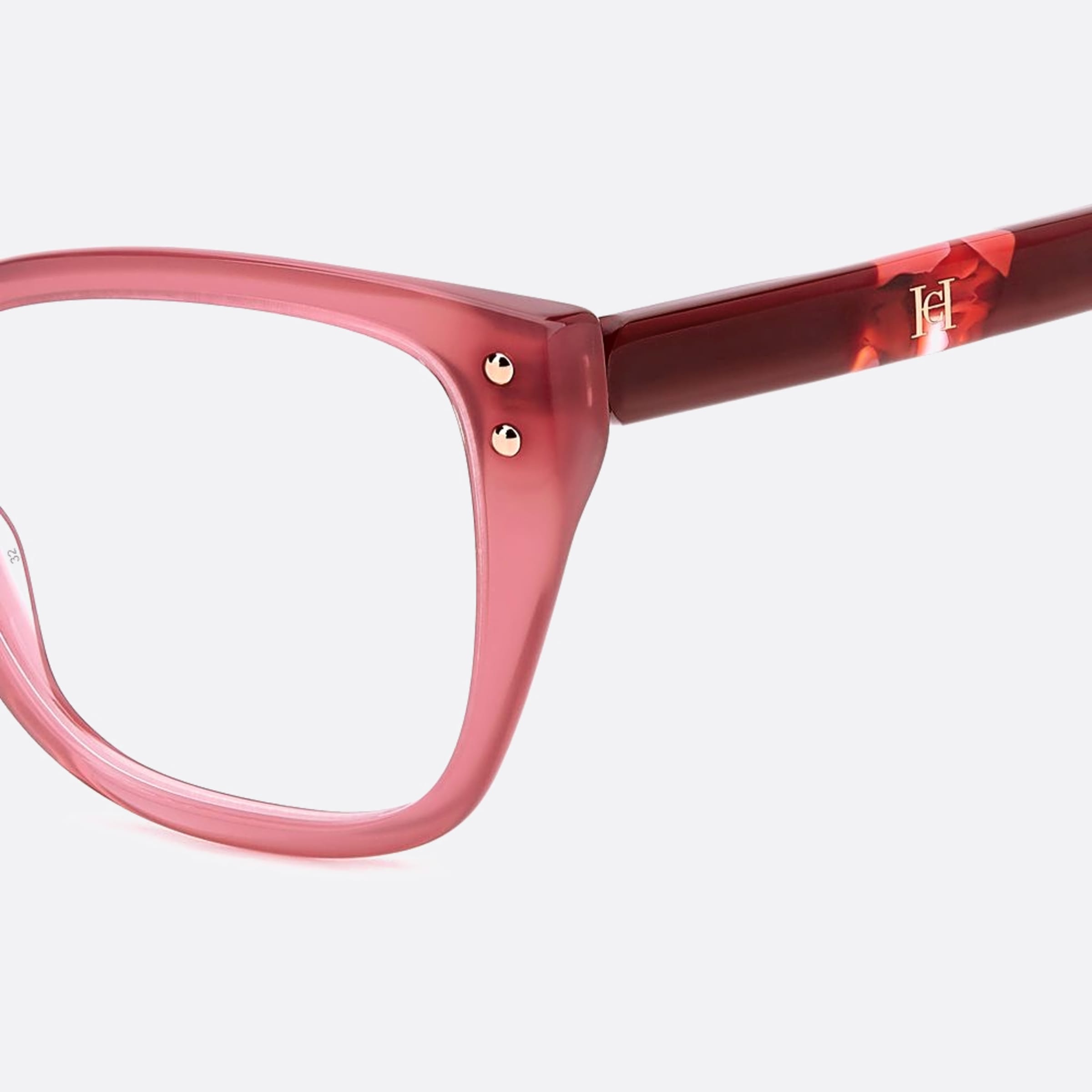Carolina 52mm Herrera Her 82u Red Squared Women Eyeglasses - Lifestyle Shot